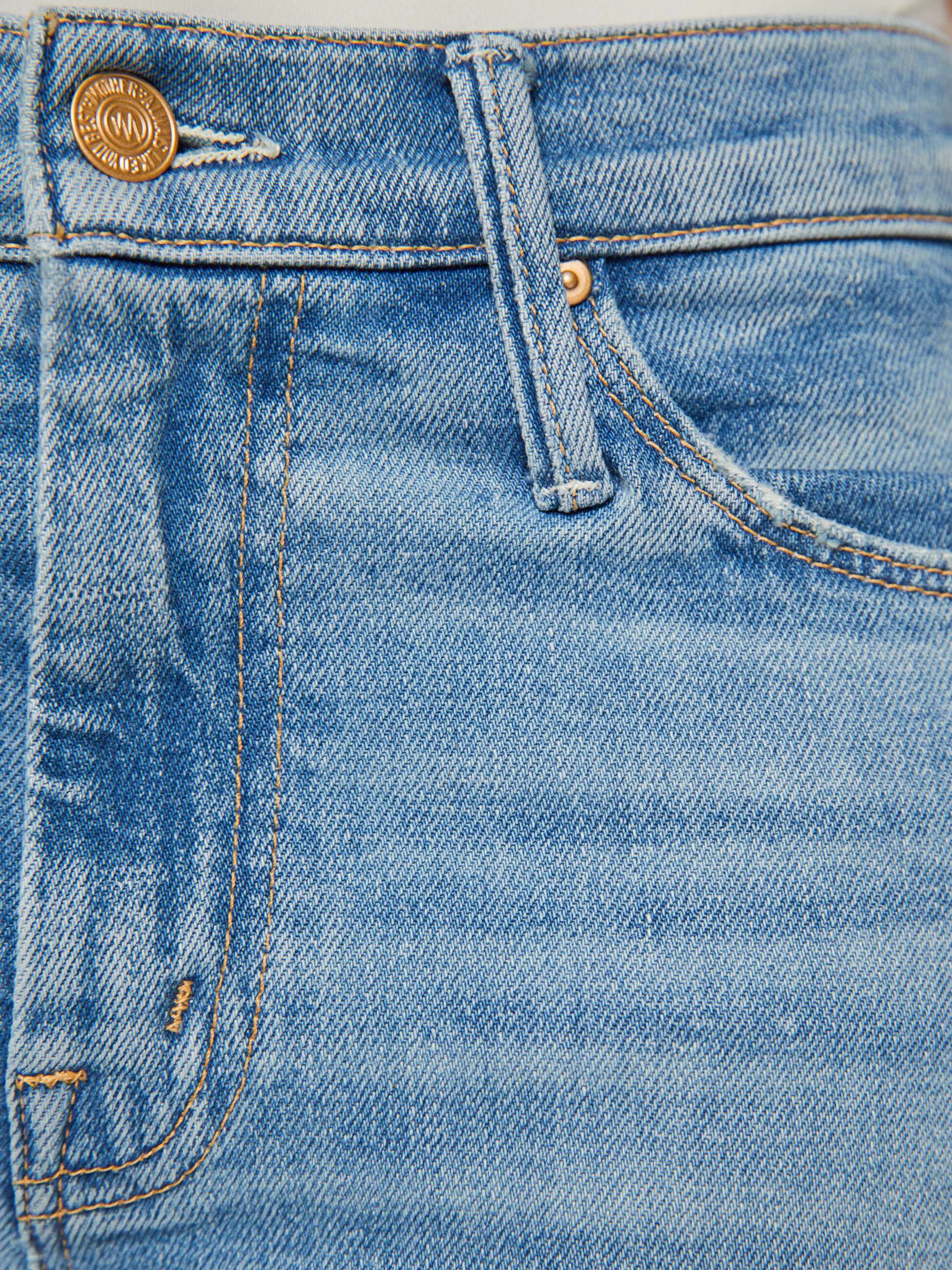 PETITES The Lil Weekender Fray - Chaos Is Calling | MOTHER DENIM