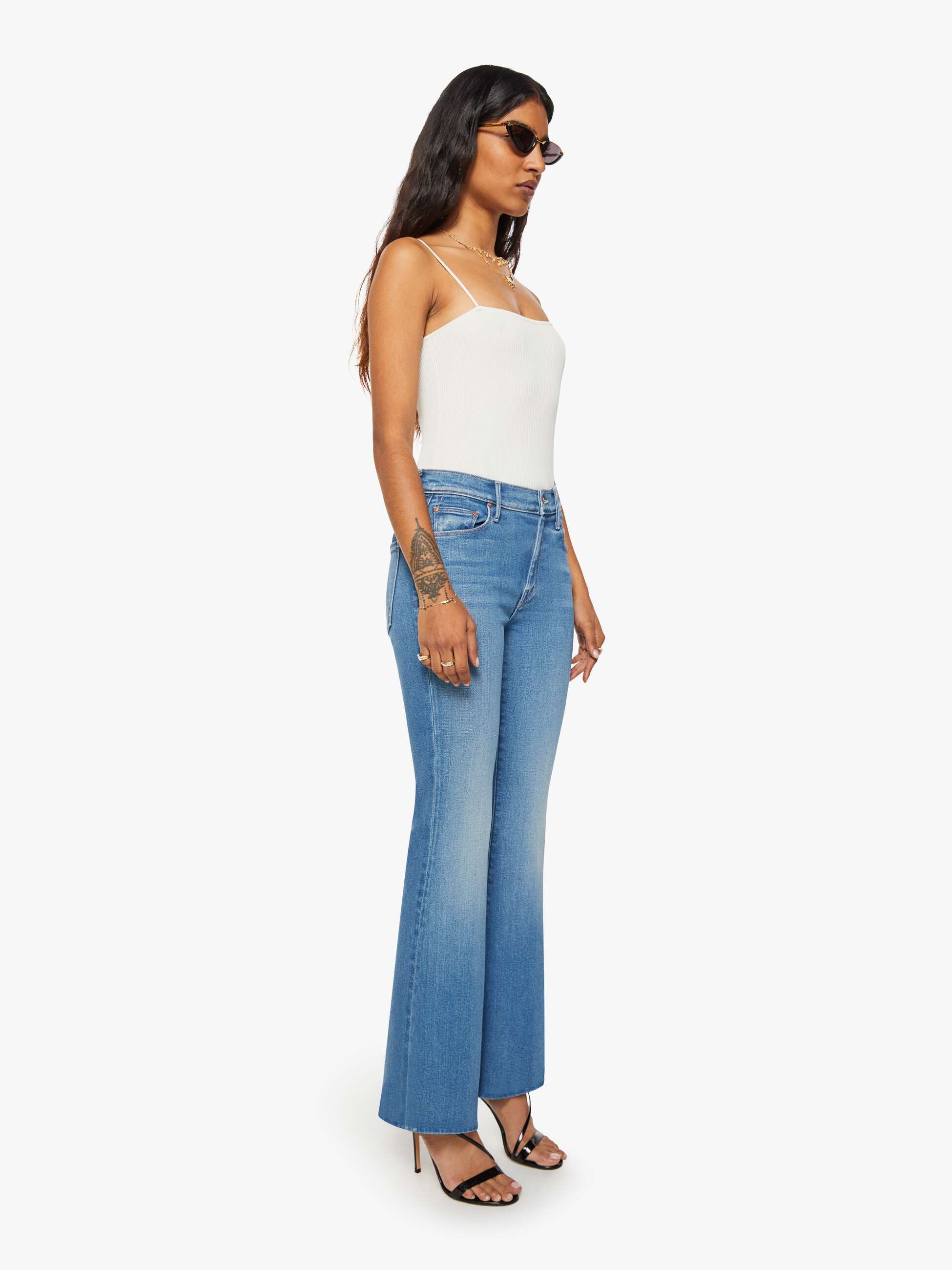 PETITES The Lil Weekender - Layover | MOTHER DENIM