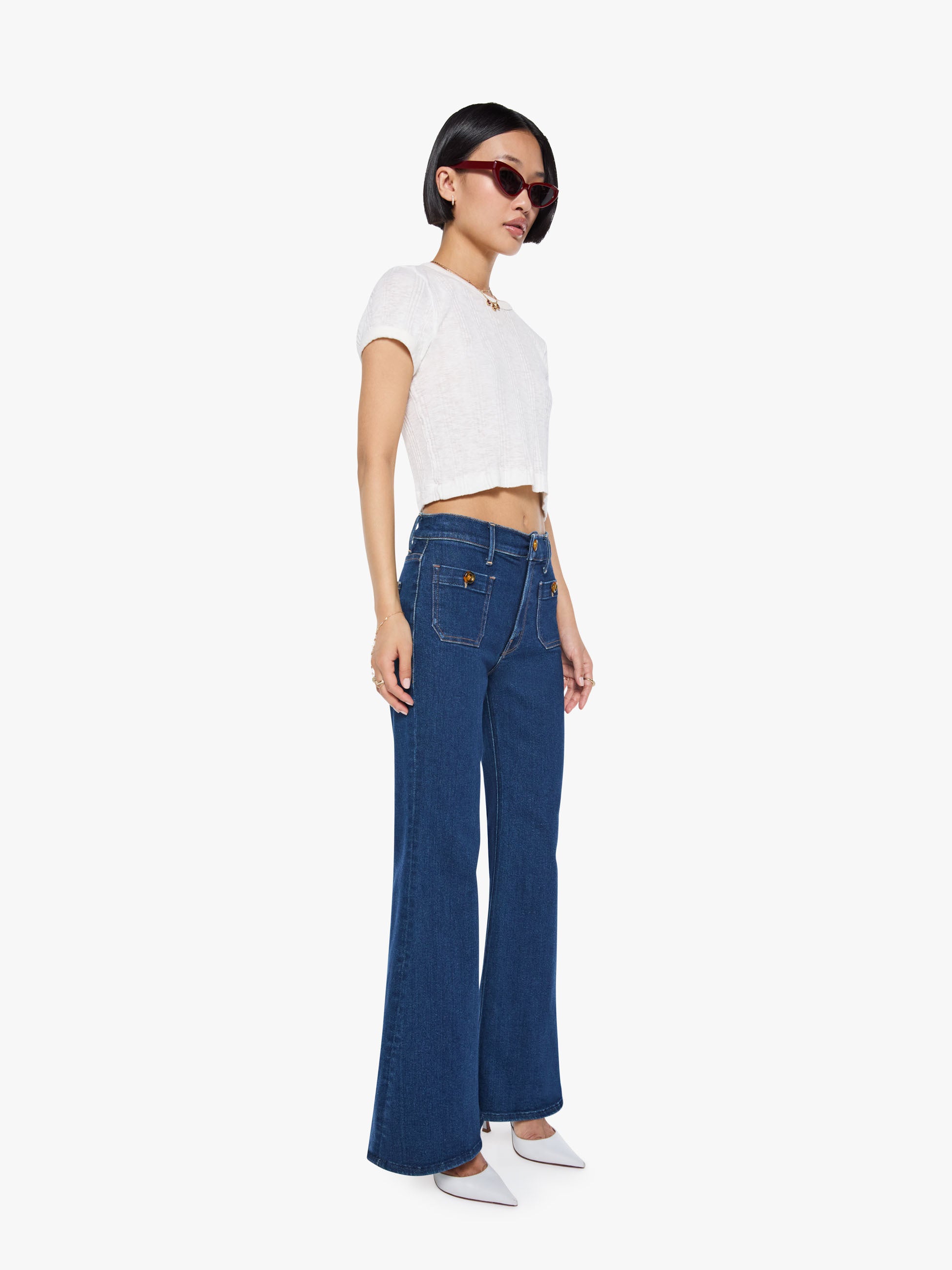 PETITES The Lil Patch Pocket Doozy Sneak