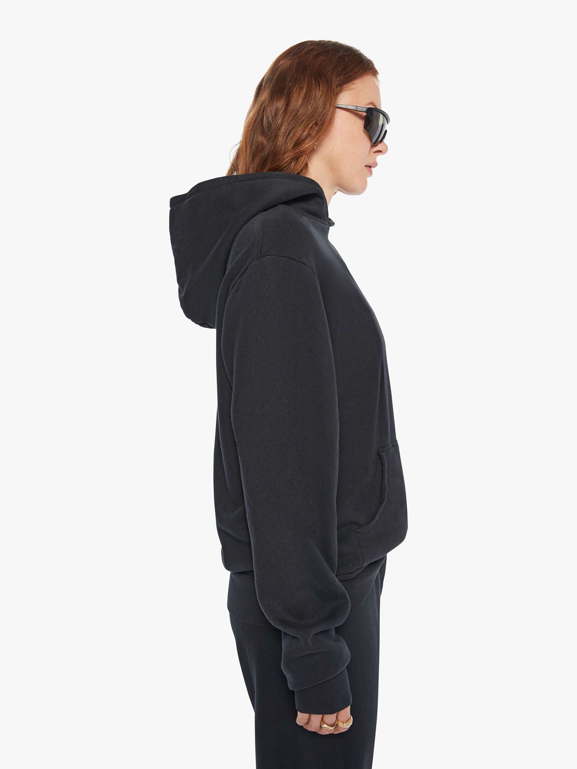 SPRWMN Heart Hoodie - Black | MOTHER DENIM
