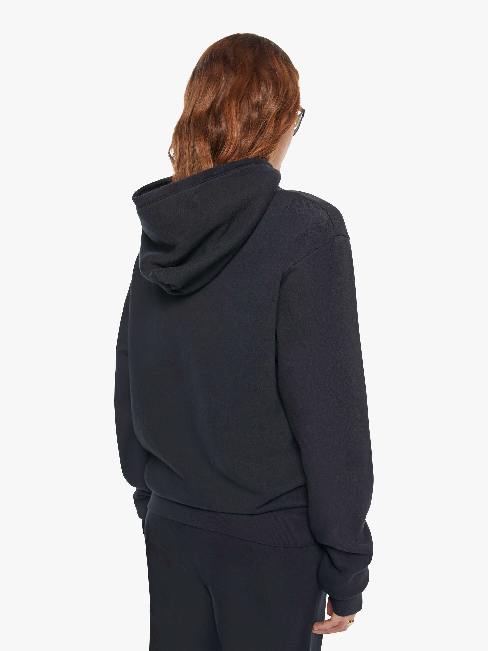 SPRWMN Heart Hoodie - Black | MOTHER DENIM
