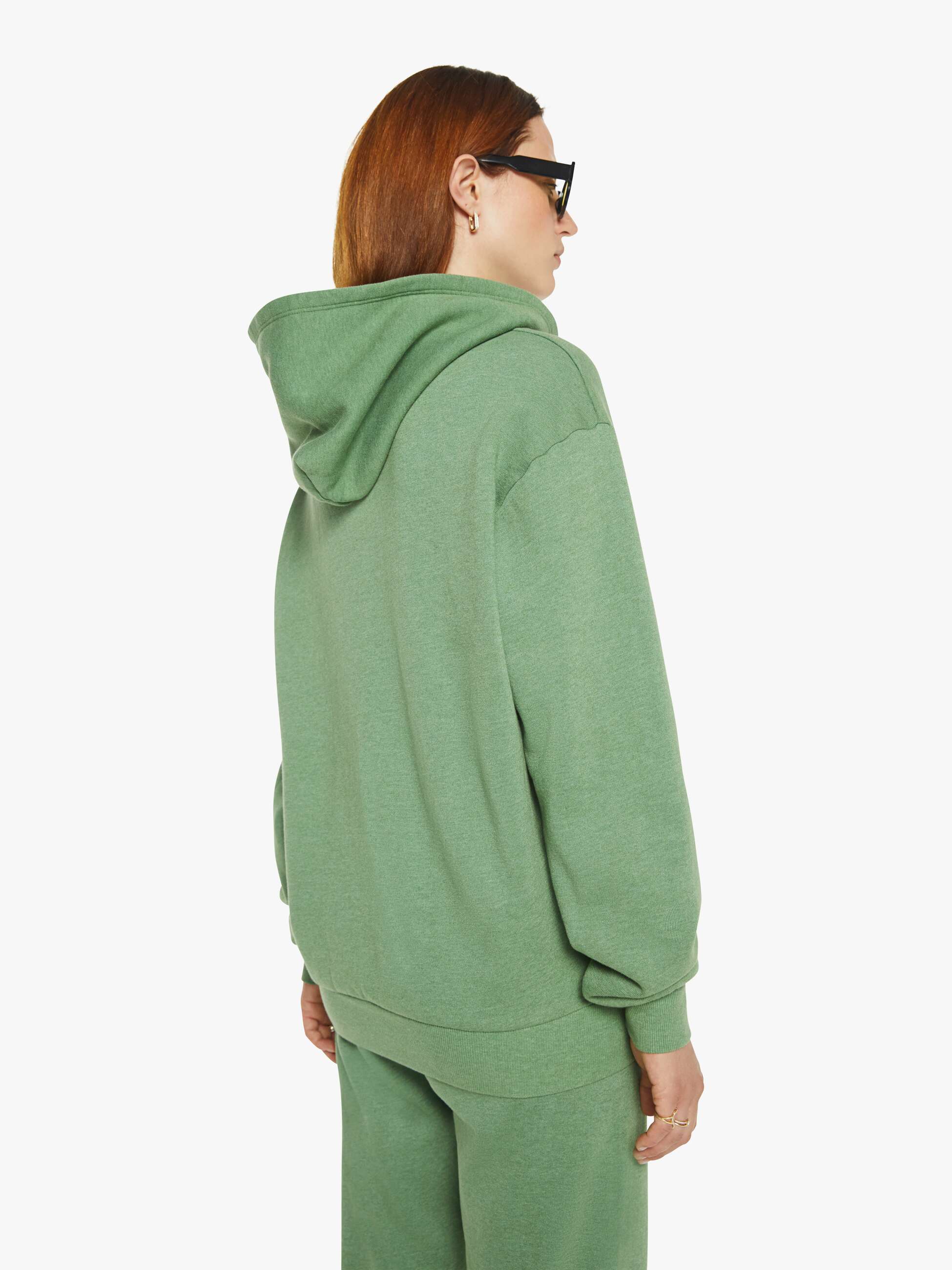 SPRWMN Heart Hoodie - Fern | MOTHER DENIM