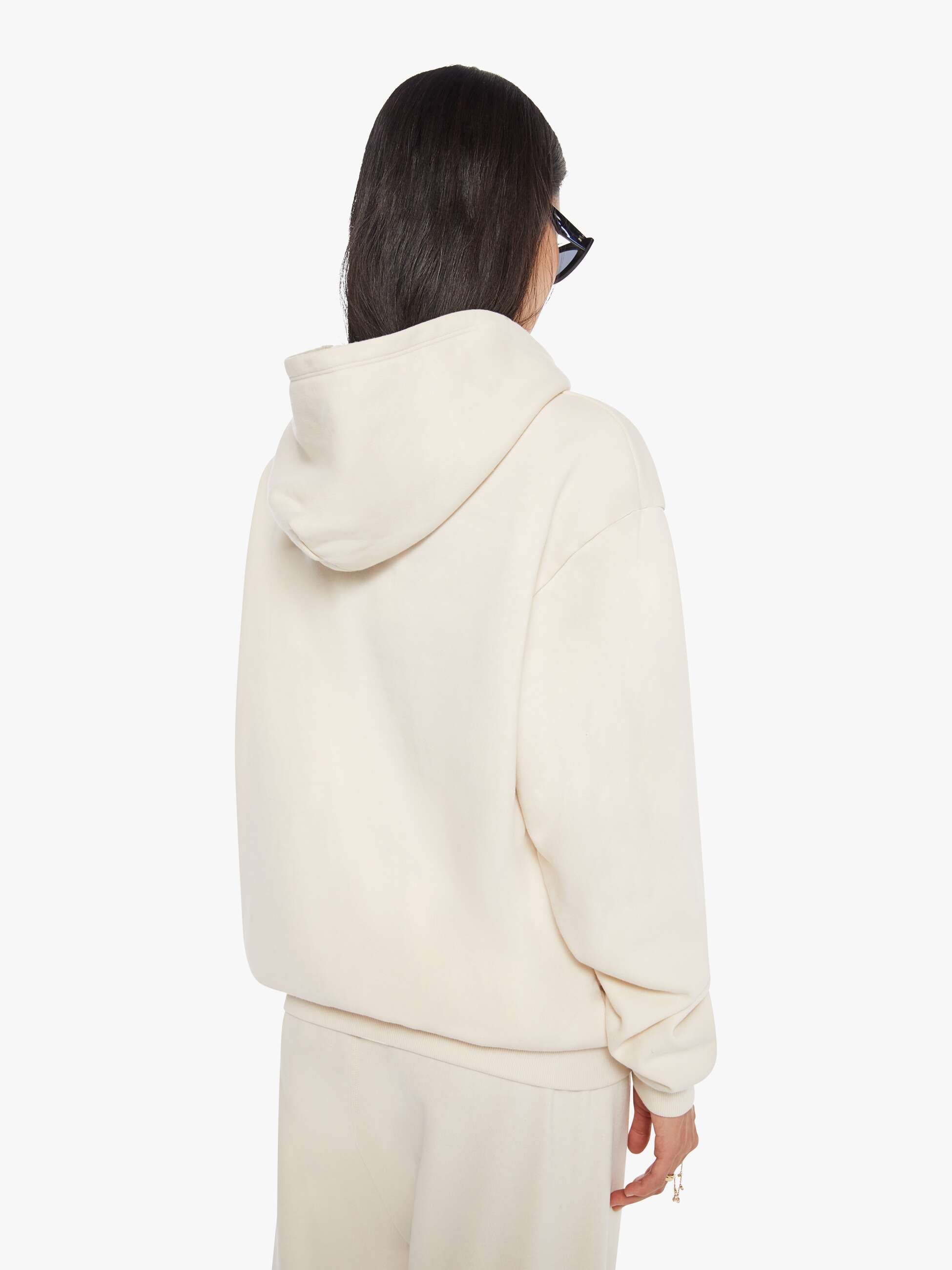 SPRWMN Heart Hoodie - Vintage White | MOTHER DENIM