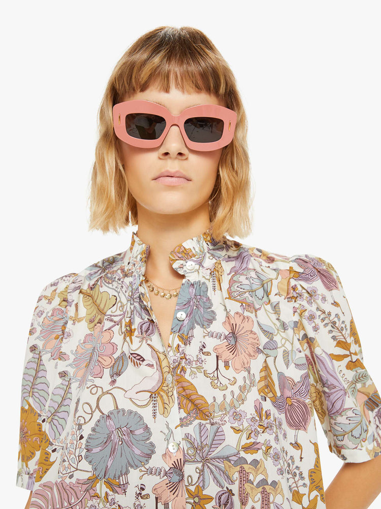 Alix Of Bohemia Winnie Shirt Lavender Eden MOTHER DENIM