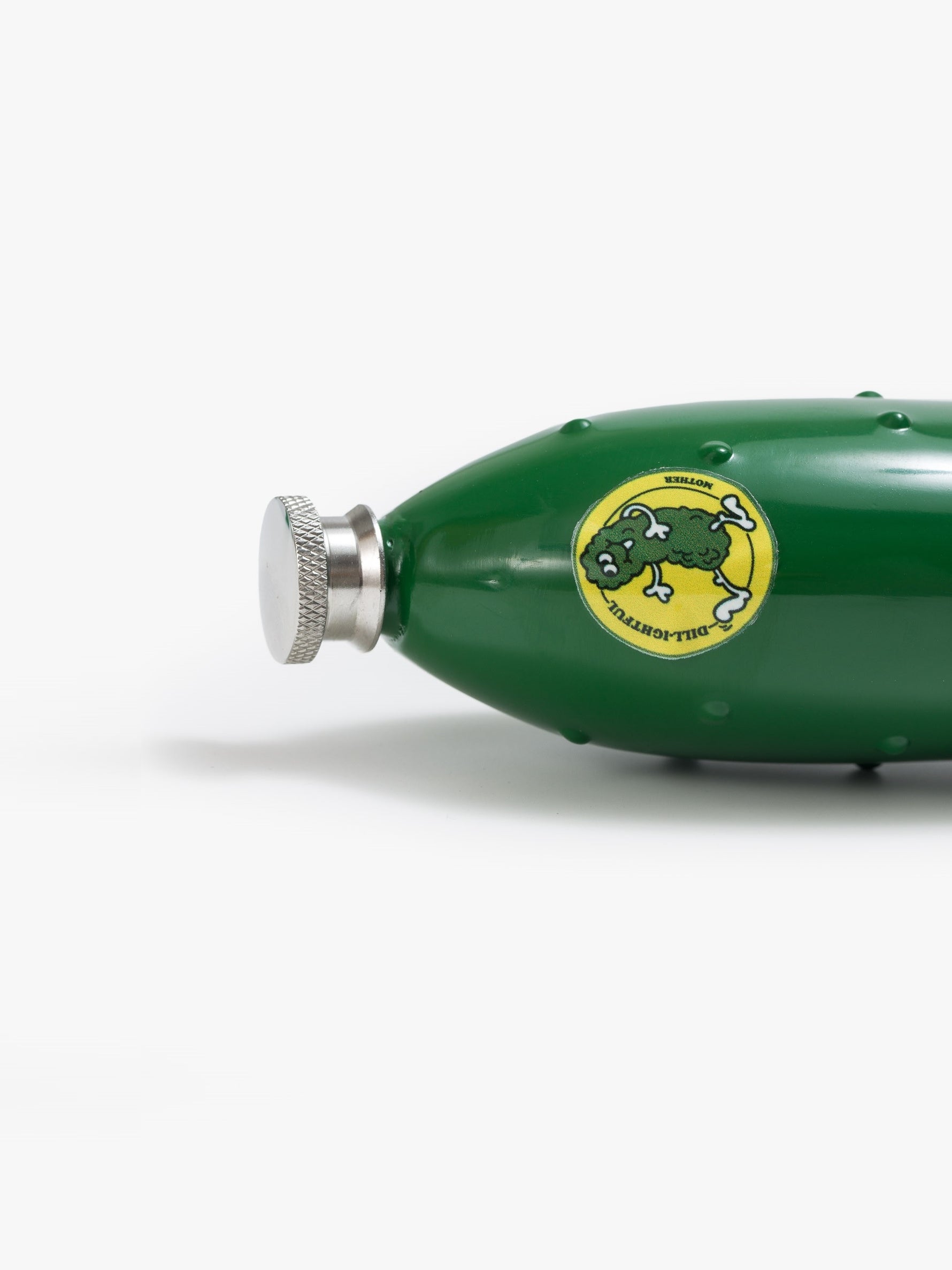 THE IN A PICKLE FLASK DILL GREEN MOTHER DENIM