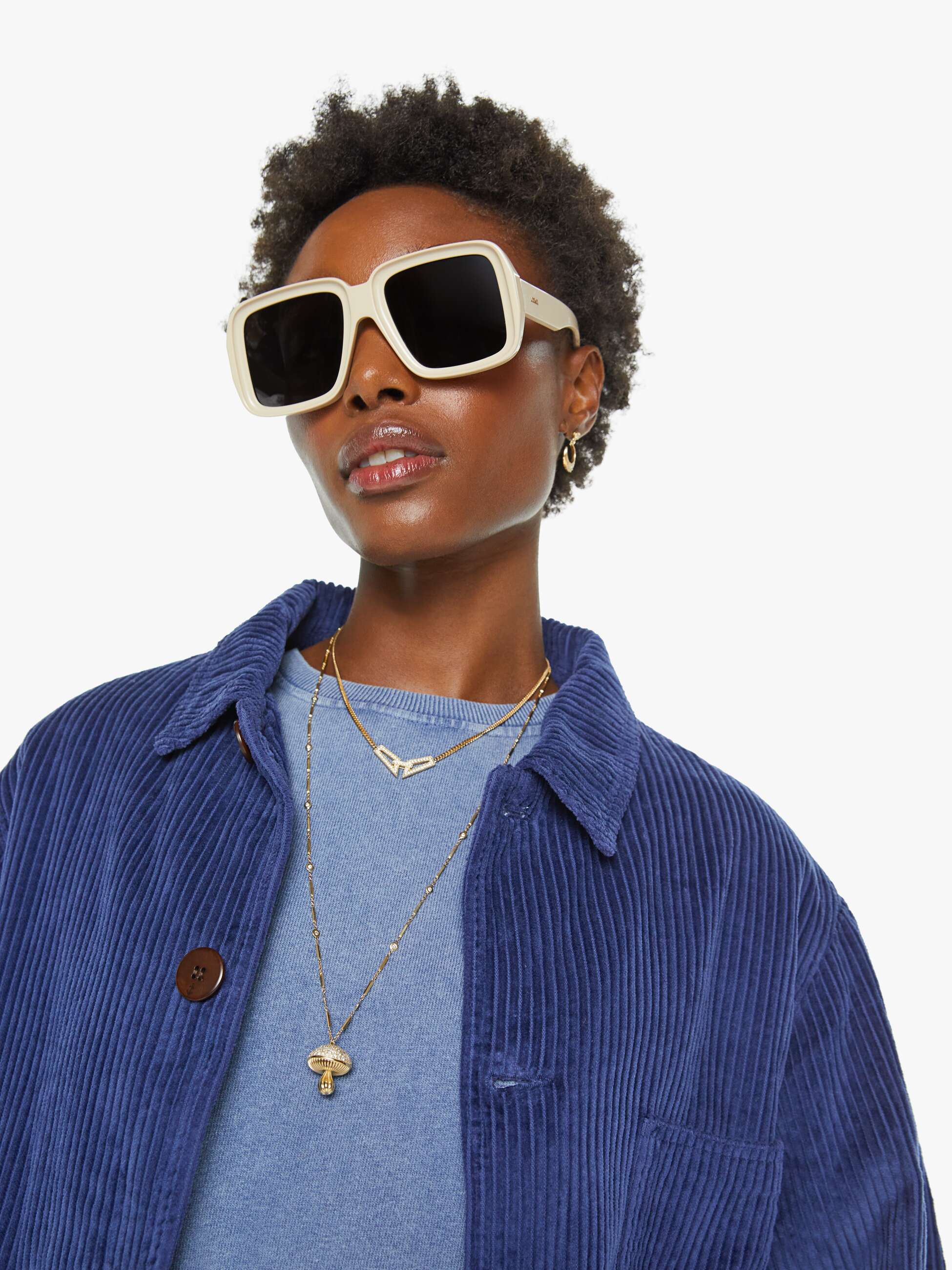 La Paz Baptista Jacket - Blue Ocean | MOTHER DENIM