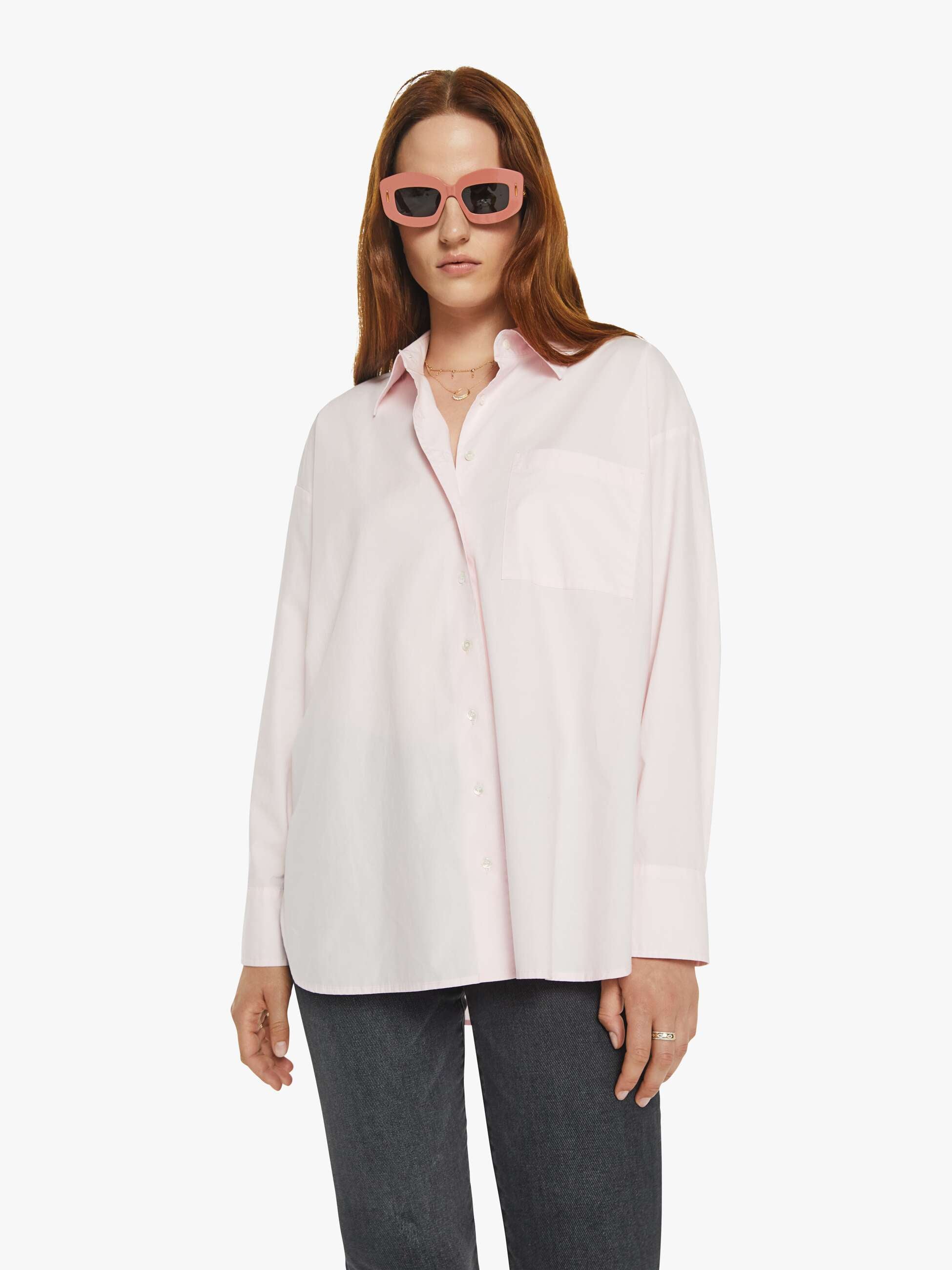 XiRENA Sydney Shirt - Tea Rose | MOTHER DENIM