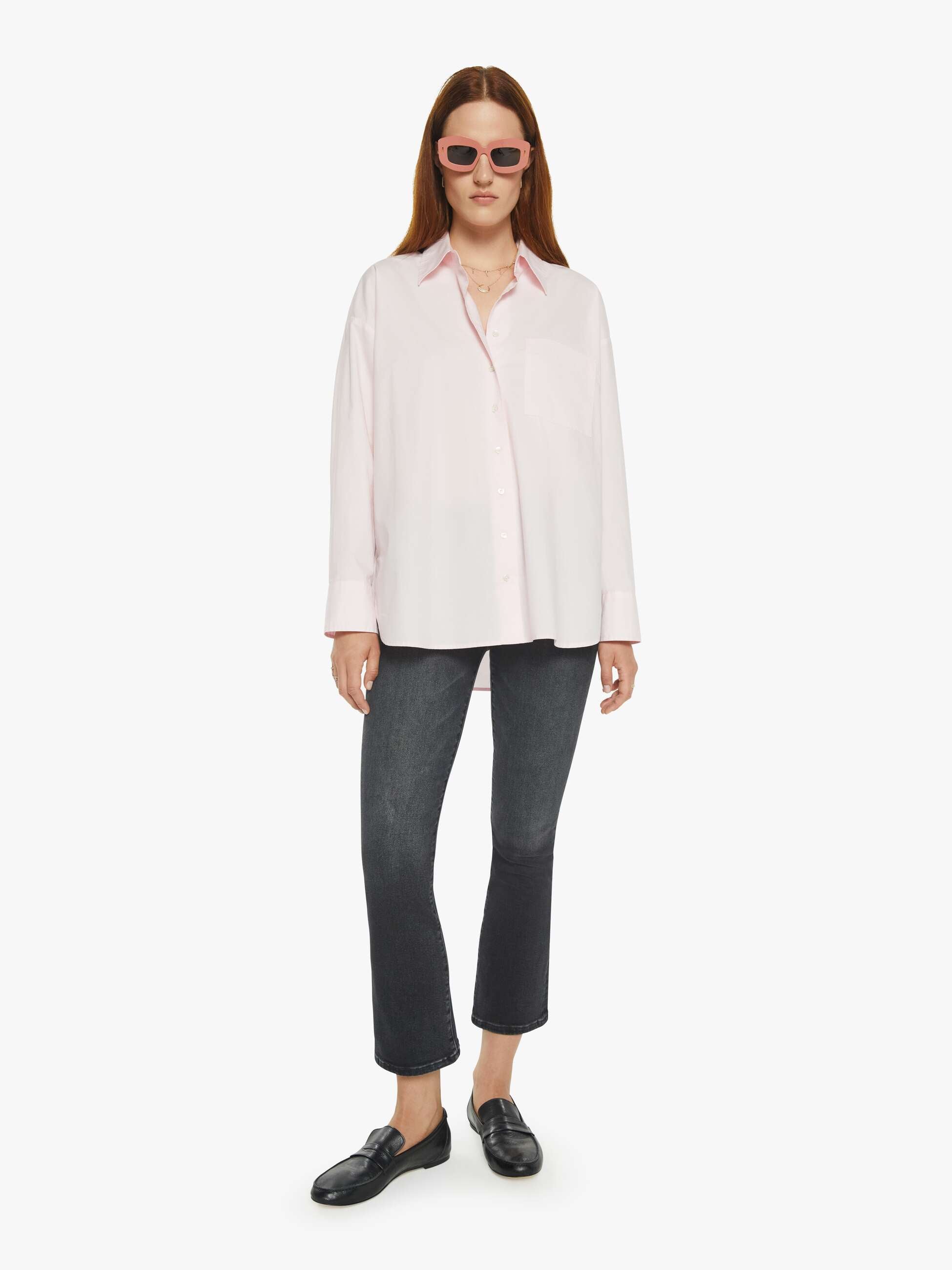 XiRENA Sydney Shirt - Tea Rose | MOTHER DENIM
