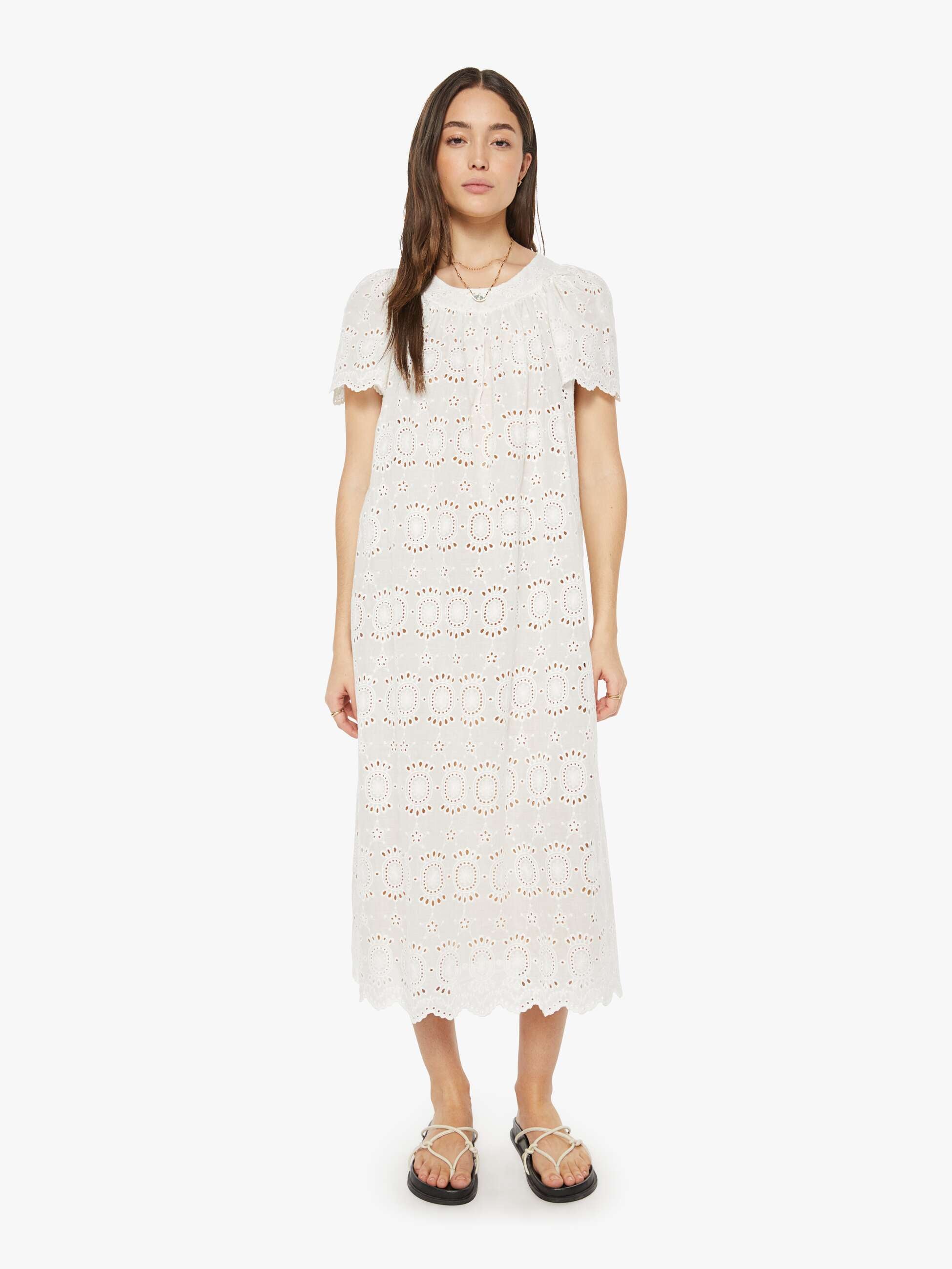 【紙タグ付き】andmary Natalie long dress ivoly 新品未使用】andmary Natalie long dress ivory