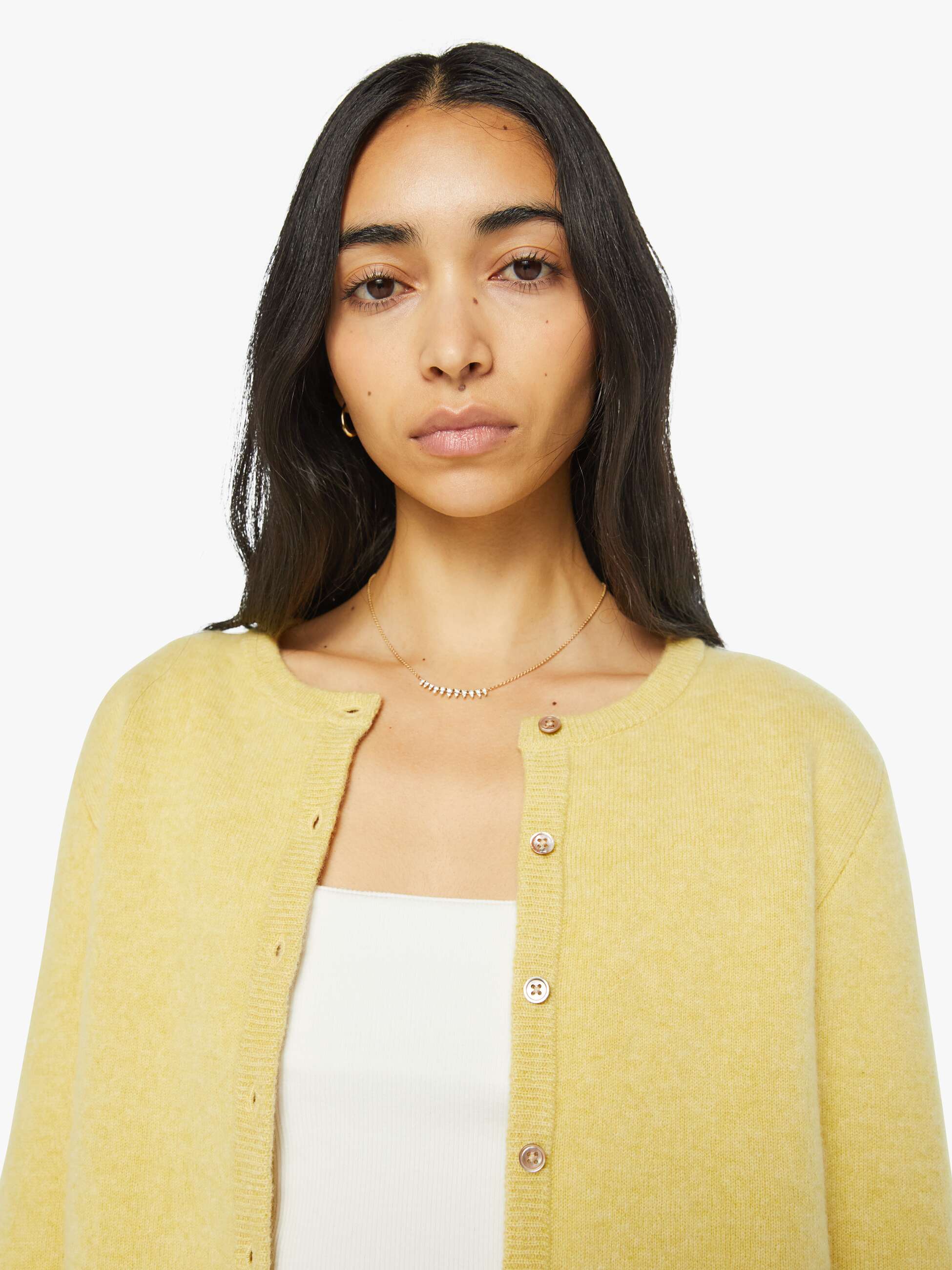 SPRWMN Baby Cardigan - Citrus | MOTHER DENIM