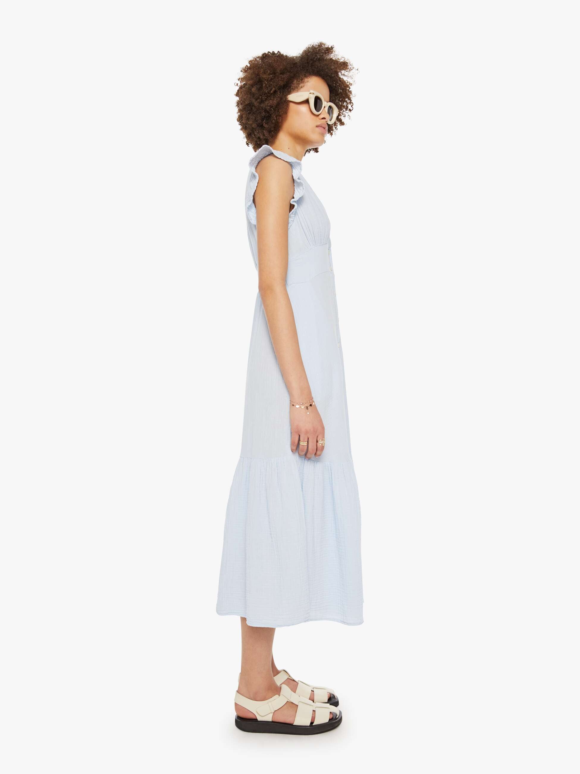 XiRENA Davana Dress - Blue Mist | MOTHER DENIM
