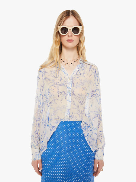 Alix Of Bohemia Poesy Shirt - White Avian | MOTHER DENIM