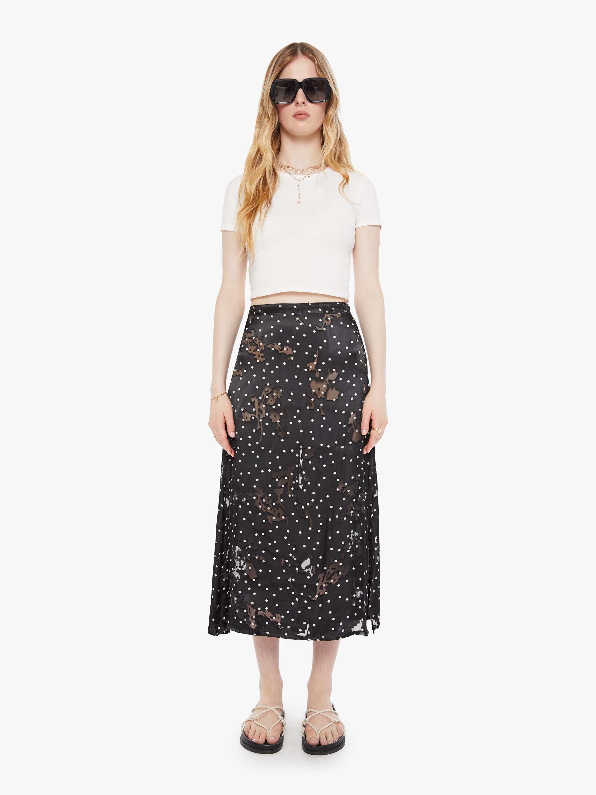 Natalie Martin Anita Skirt - Midnight Burnout