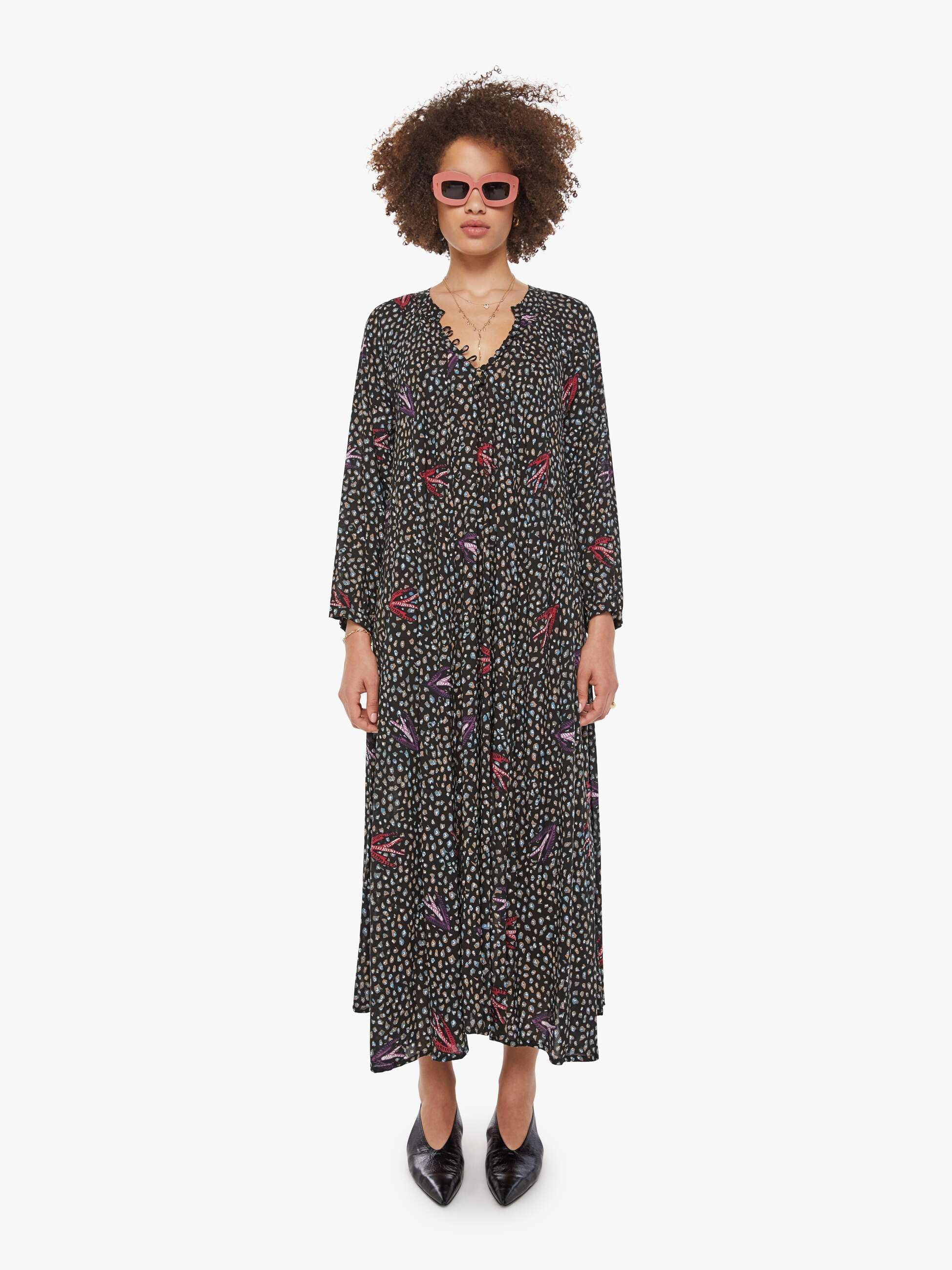 Natalie Martin Fiore Maxi - Swallow Black