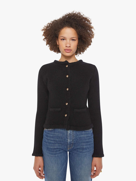 SPRWMN Ingrid Jacket - Black | MOTHER DENIM