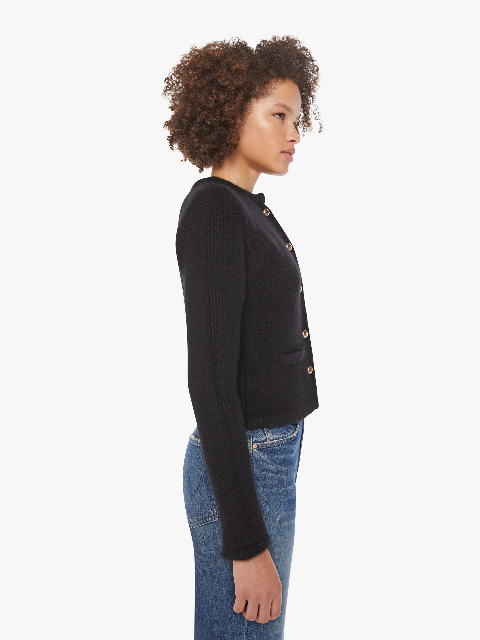 SPRWMN Ingrid Jacket - Black | MOTHER DENIM