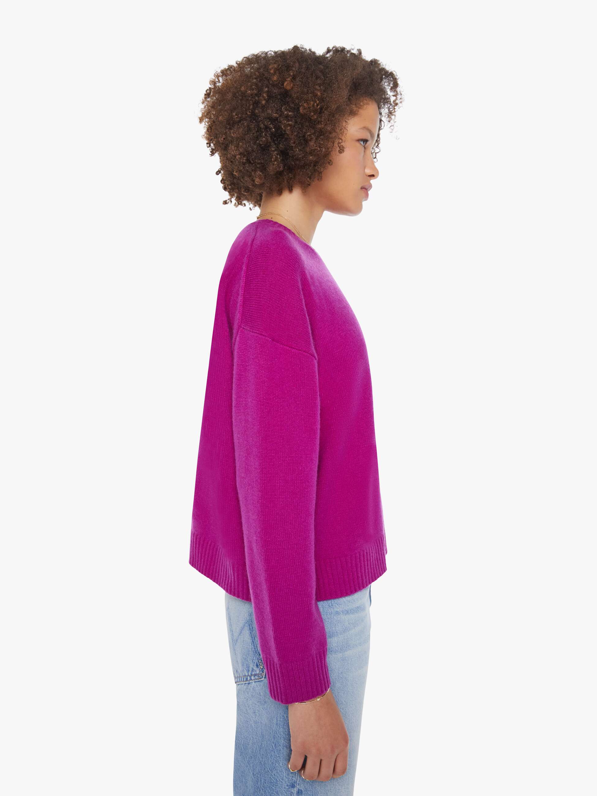 XiRENA Lela Sweater - Electric Violet | MOTHER DENIM
