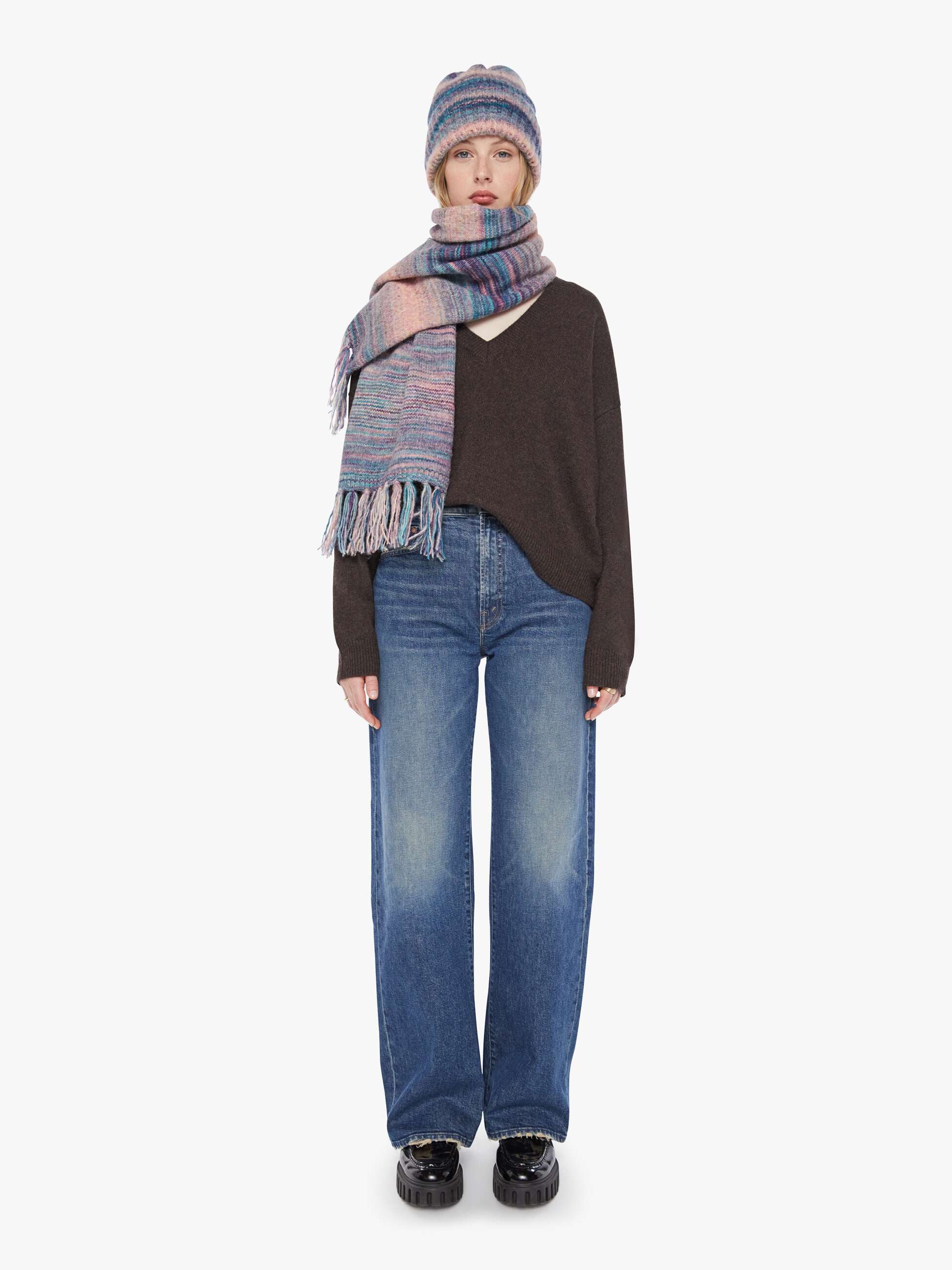 XiRENA Reice Beanie - Pink Ombre | MOTHER DENIM