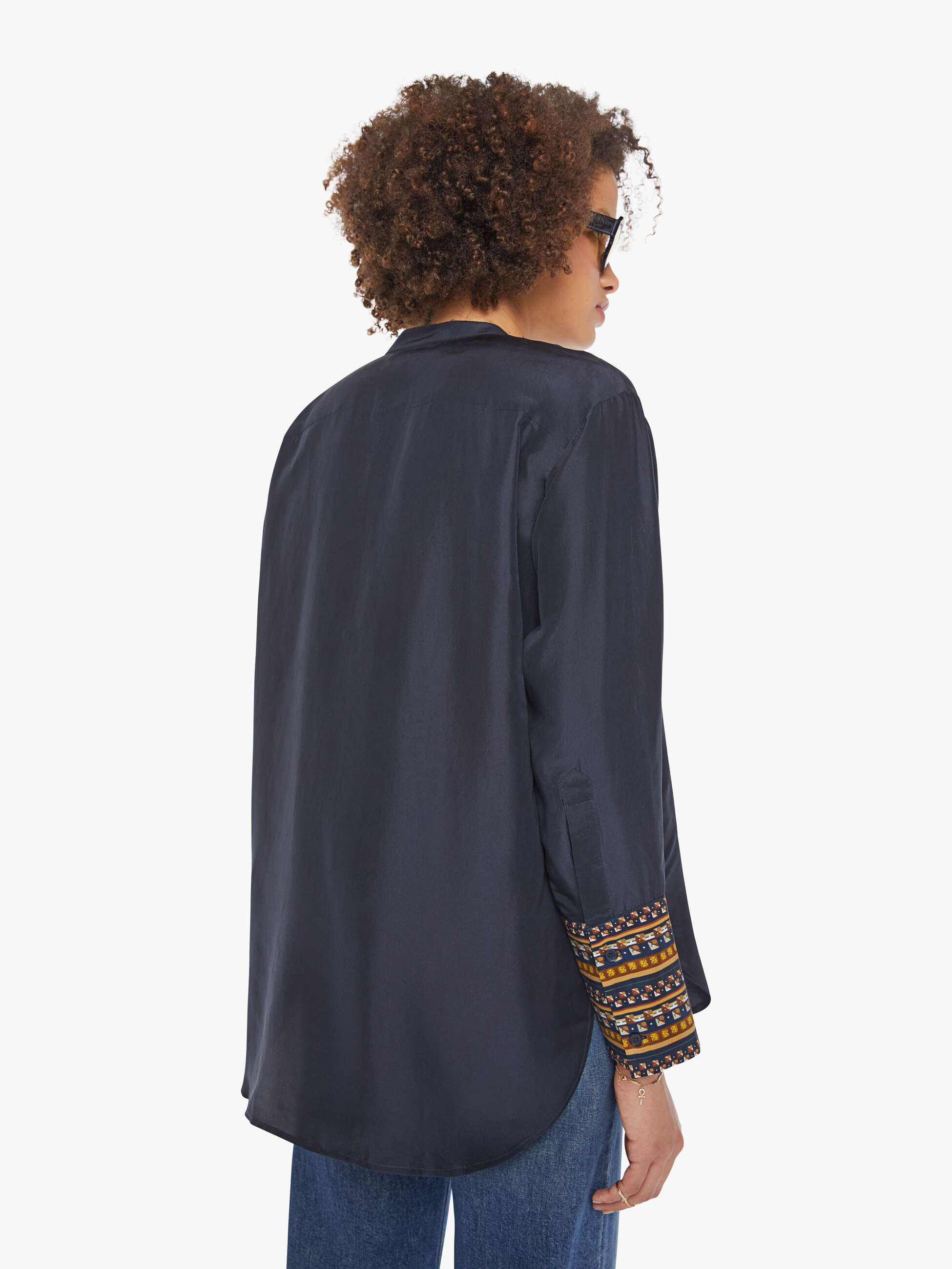 Maria Cher Moni Shirt - Kravitz | MOTHER DENIM