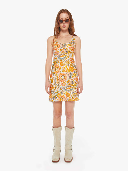 Alix Of Bohemia Addie Dress - Topaz Flower | MOTHER DENIM