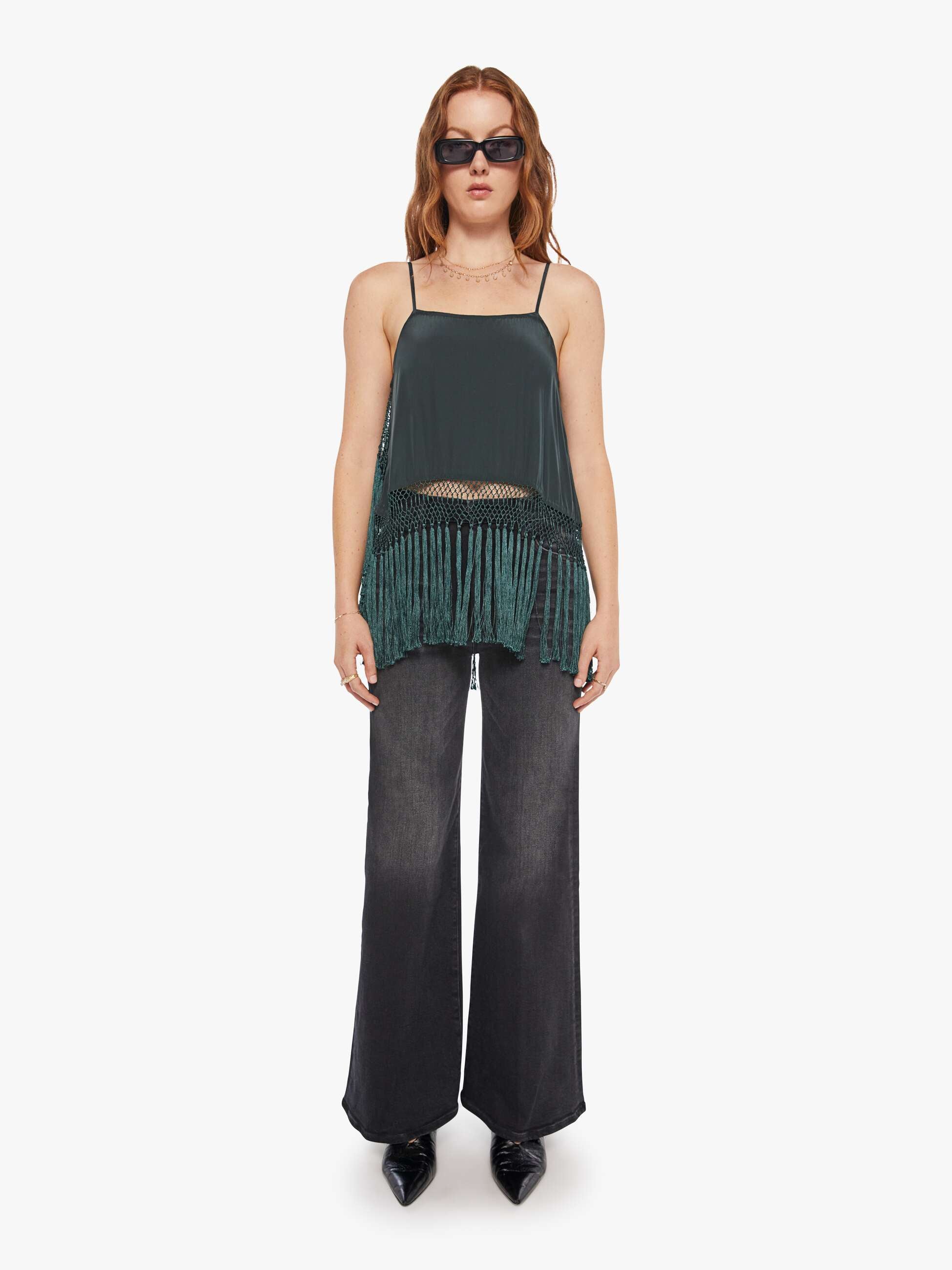 Maria Cher Audrey Top - Ridge | MOTHER DENIM