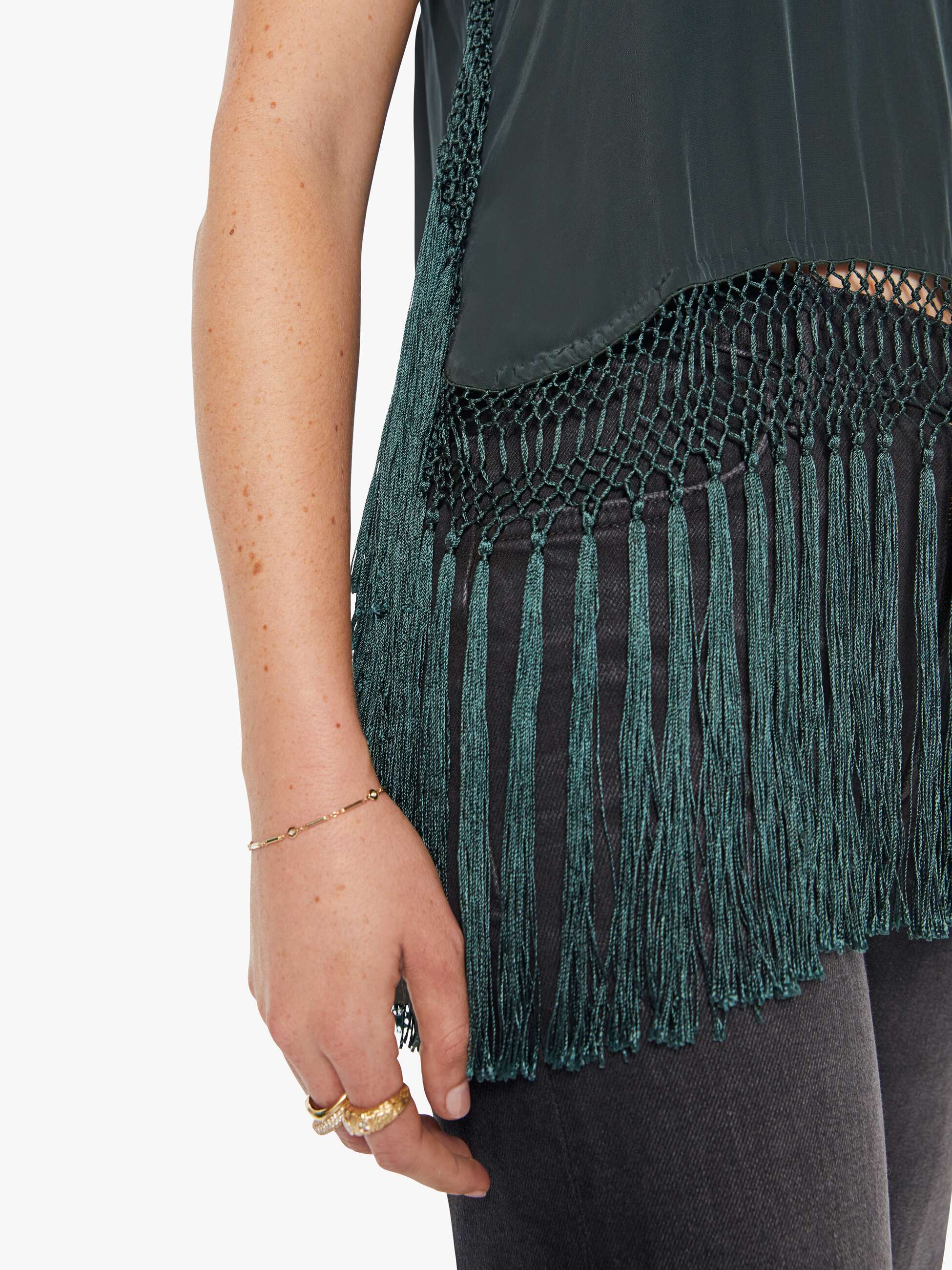 Maria Cher Audrey Top - Ridge | MOTHER DENIM