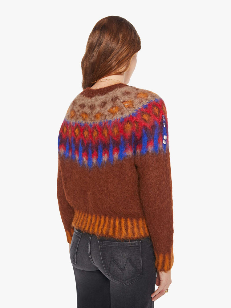 Maria Cher Brookside Creek Sweater - Brick