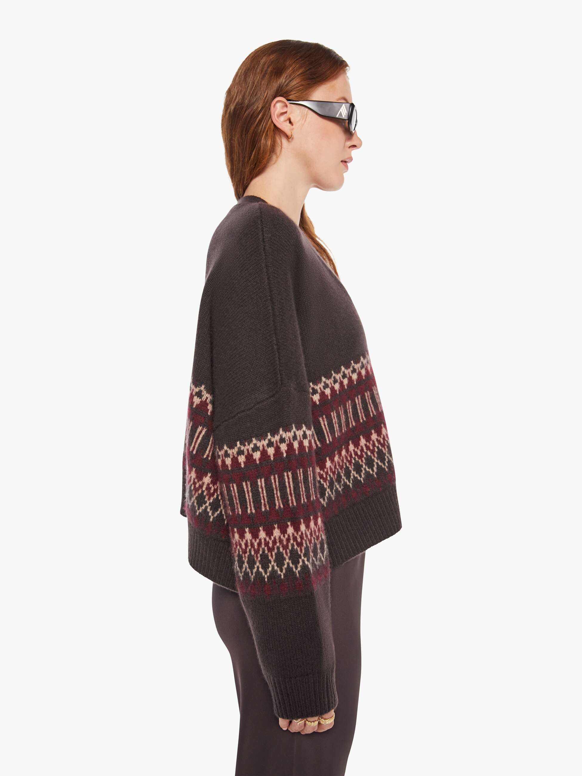 SABLYN Elliot B Cardigan - Oak Tree Multi | MOTHER DENIM