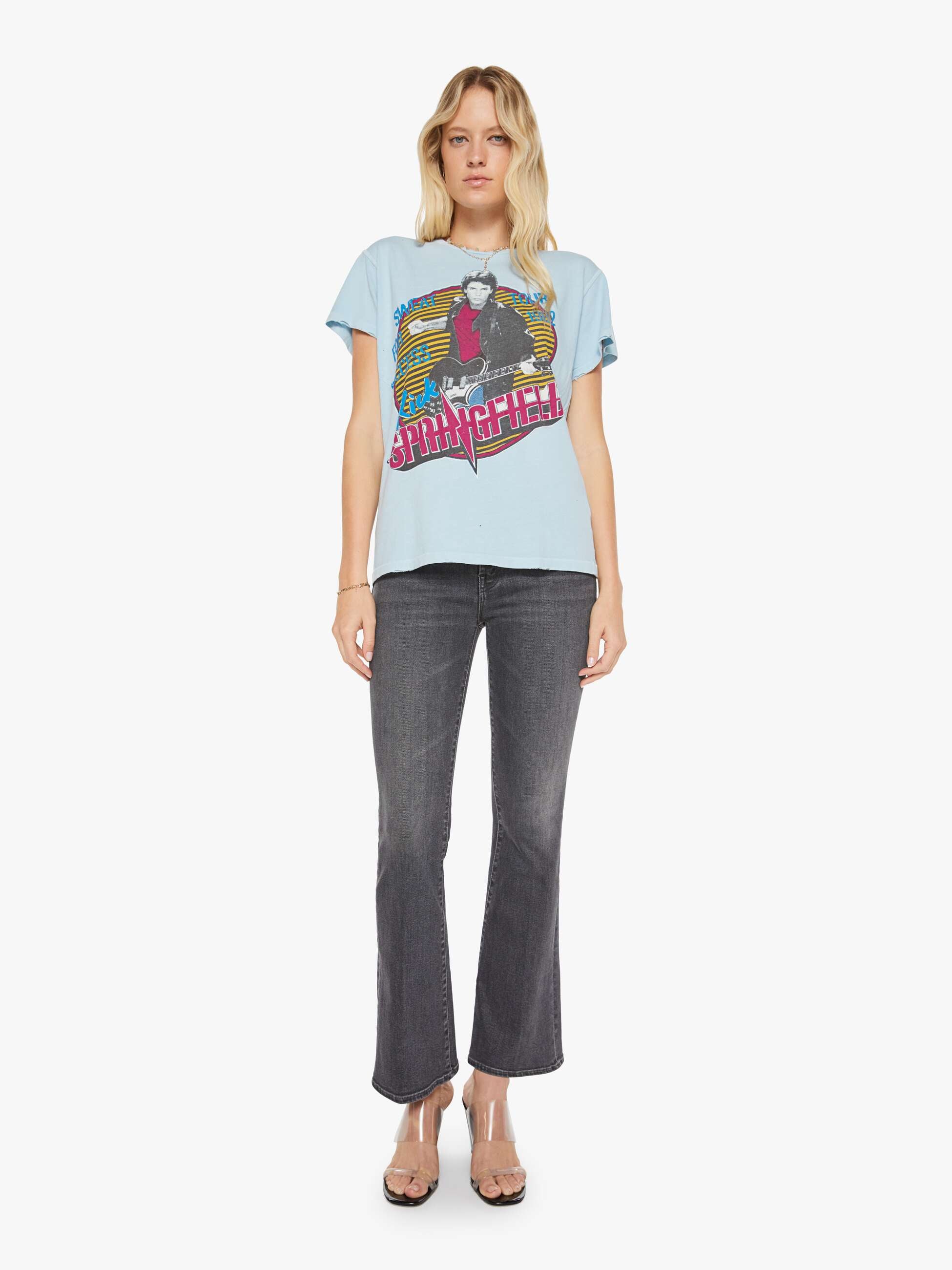 MadeWorn Rick Springfield Tee - Haze | MOTHER DENIM