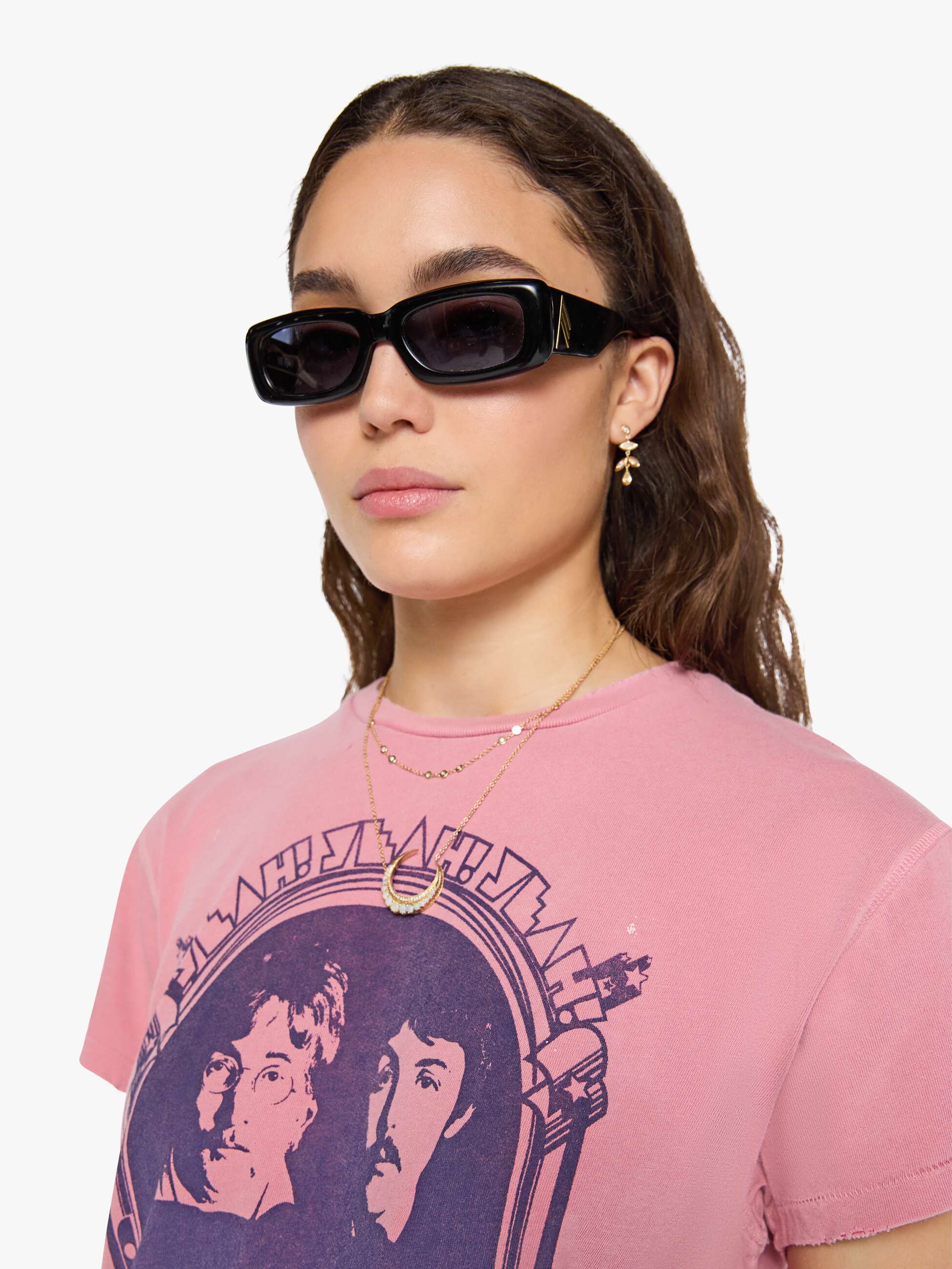 MadeWorn The Beatles Tee - Petal | MOTHER DENIM