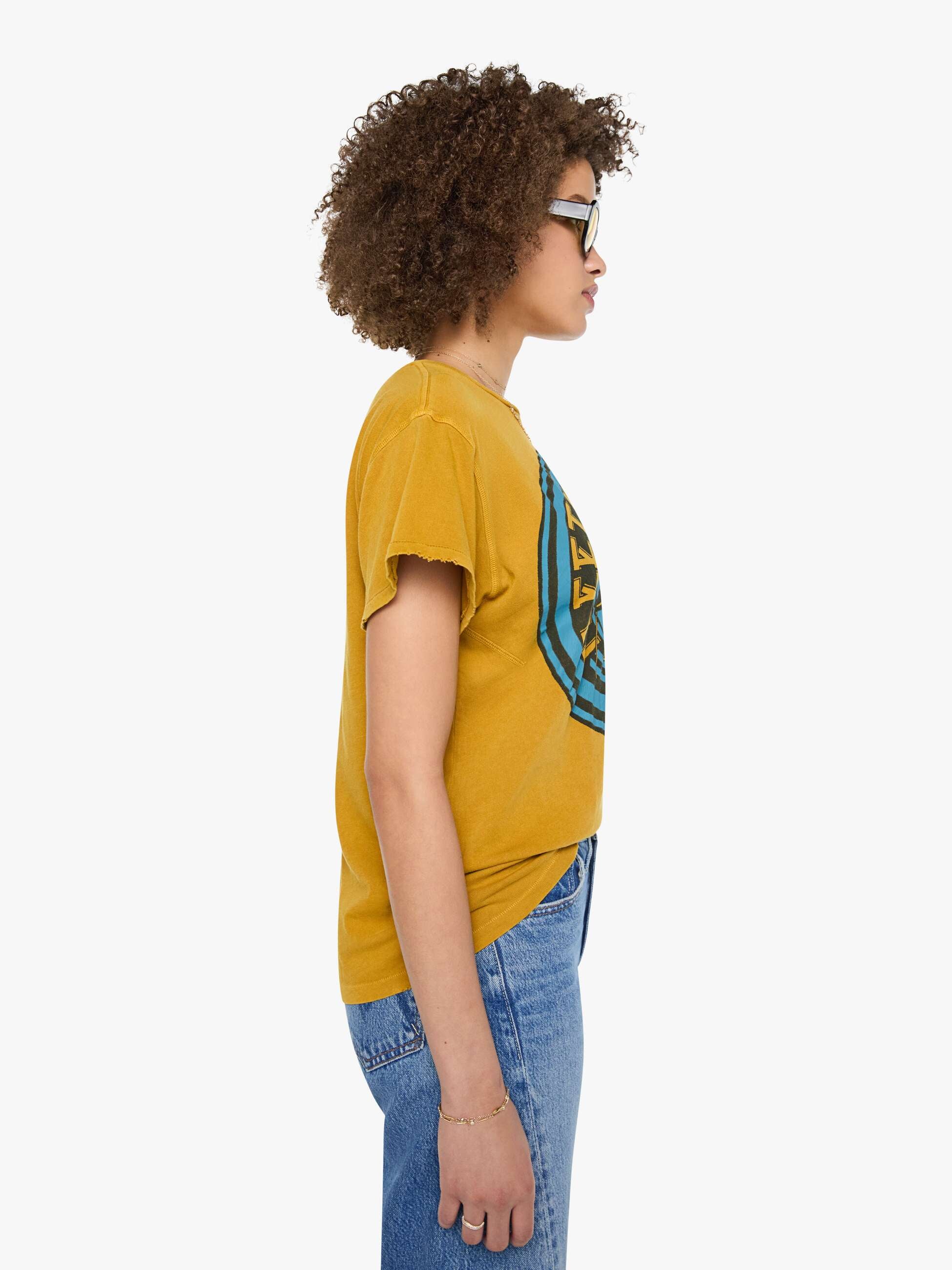MadeWorn Fleetwood Mac Tee - Mustard | MOTHER DENIM