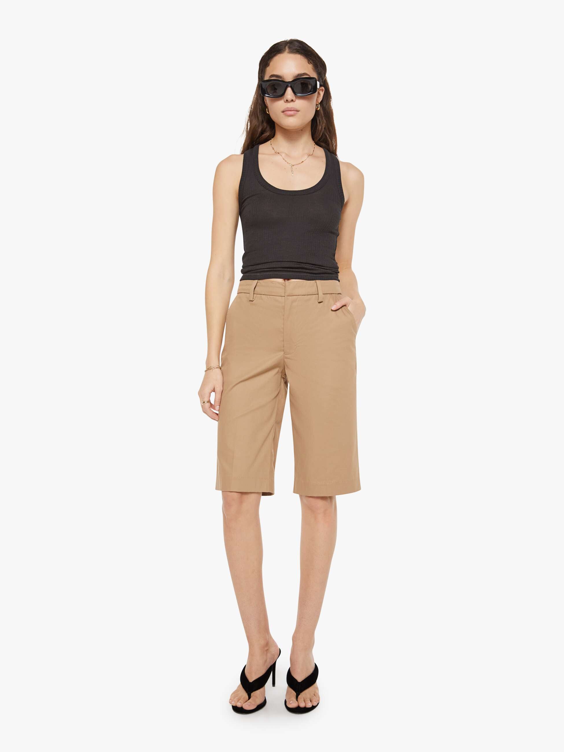 SPRWMN Bermuda Trousers - Khaki