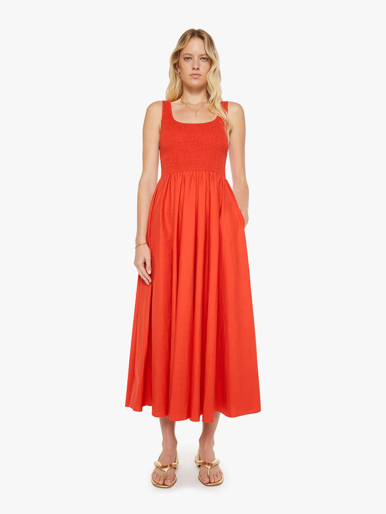 XiRENA Florence Dress - Red Flash | MOTHER DENIM XiRENA Florence Dress - Red Flash | MOTHER DENIM