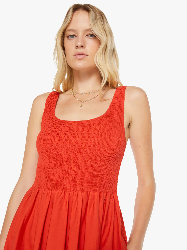 XiRENA Florence Dress - Red Flash | MOTHER DENIM XiRENA Florence Dress - Red Flash | MOTHER DENIM