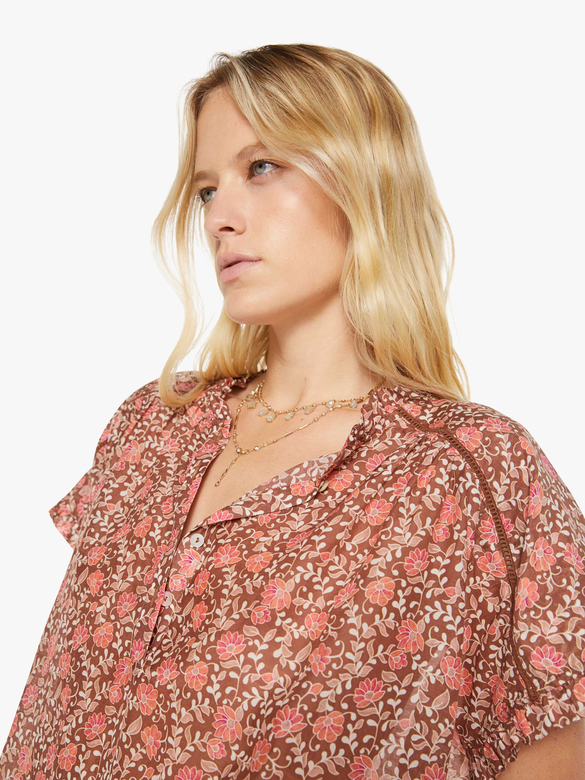 XiRENA Baylee Top - Sienna Petals | MOTHER DENIM