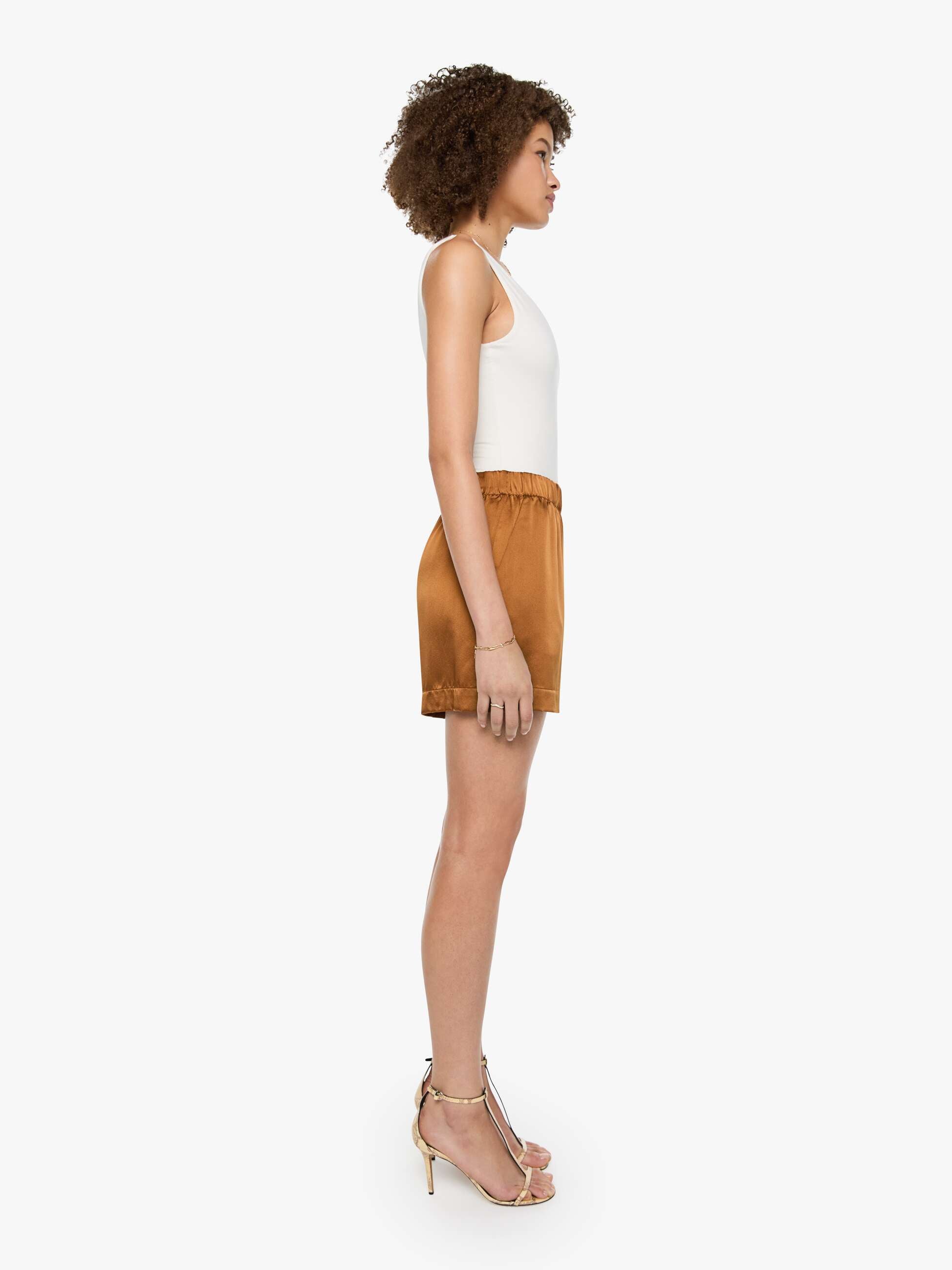 SABLYN Brynn Short - Tobacco | MOTHER DENIM