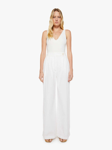 SABLYN Brooke B Trouser - White | MOTHER DENIM
