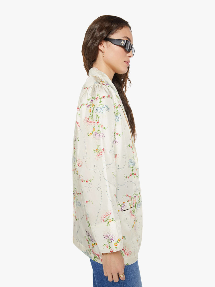 La Prestic Ouiston Elichou Blazer - Broderie Ecru