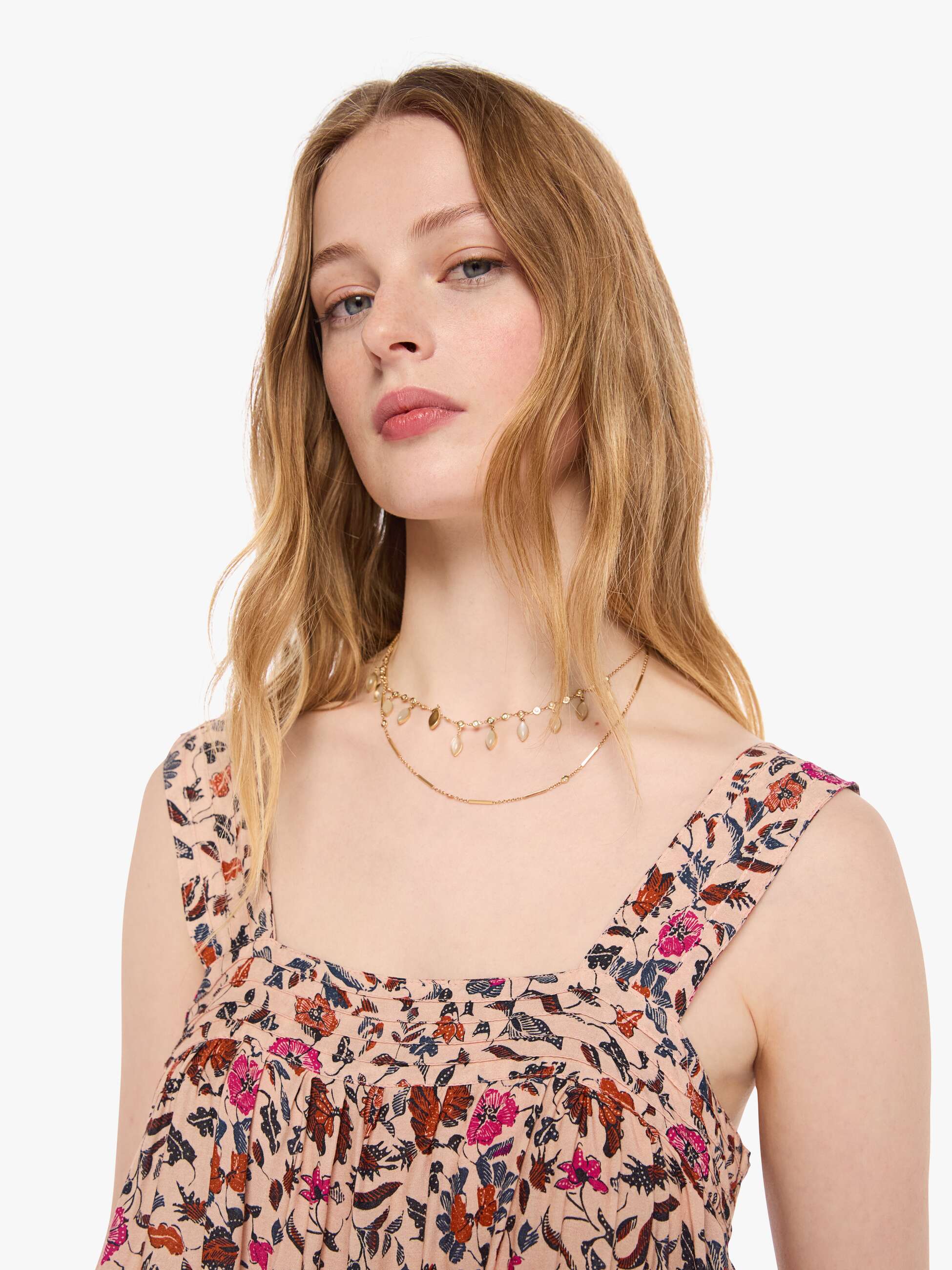 Natalie Martin Jasmine Top - Wildflower Spice | MOTHER DENIM