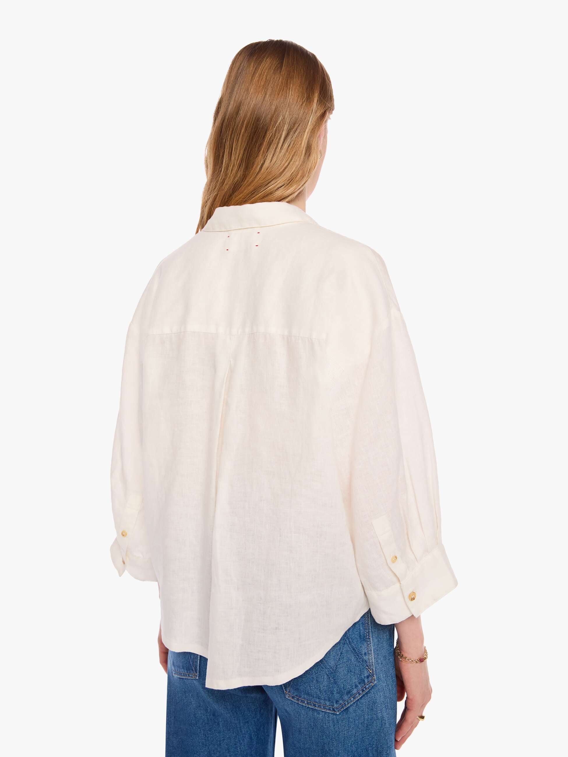 XiRENA Clarke Shirt - White | MOTHER DENIM