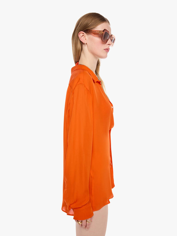 SPRWMN Mara Button Up - Orange