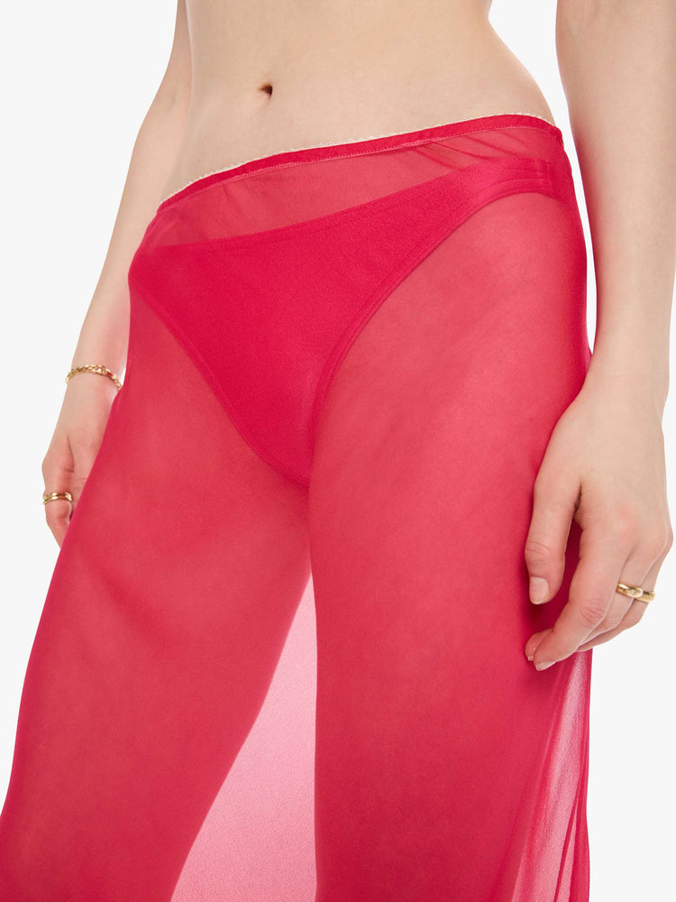 SPRWMN Lara Midi Skirt - Hot Pink