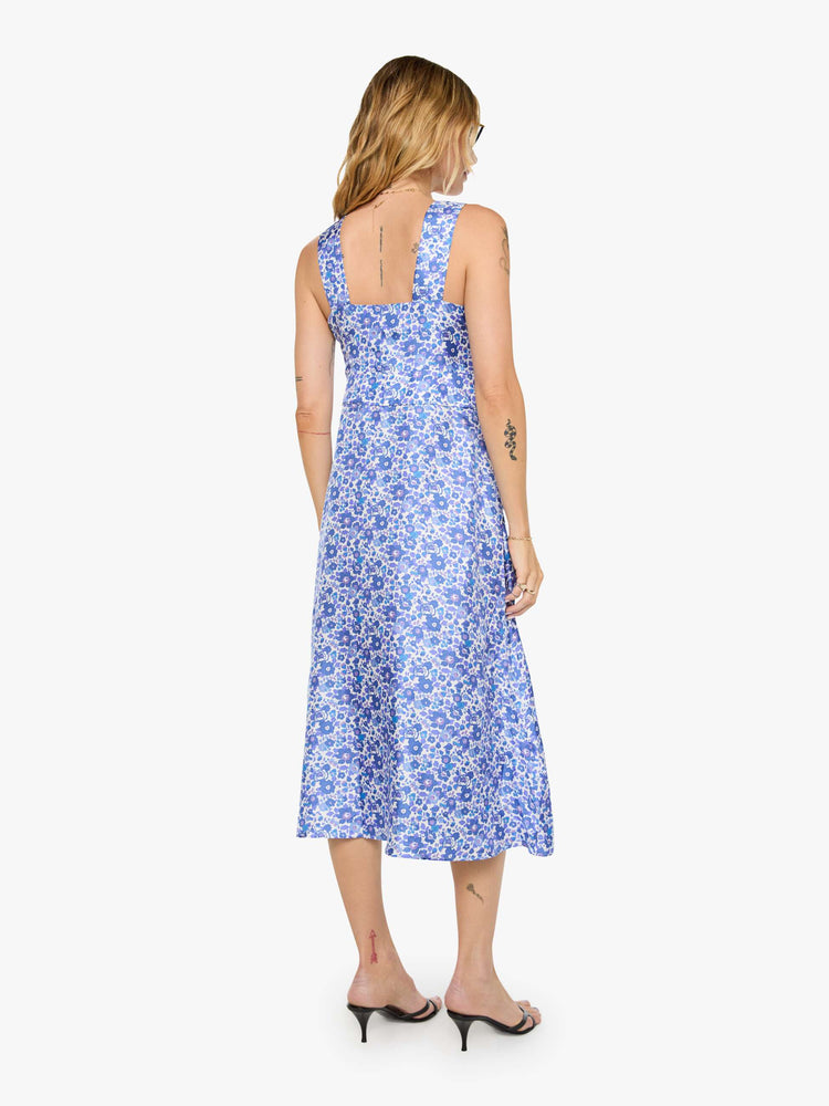 La Prestic Ouiston Bain de Soleil Dress Betsy Bleu in Blue