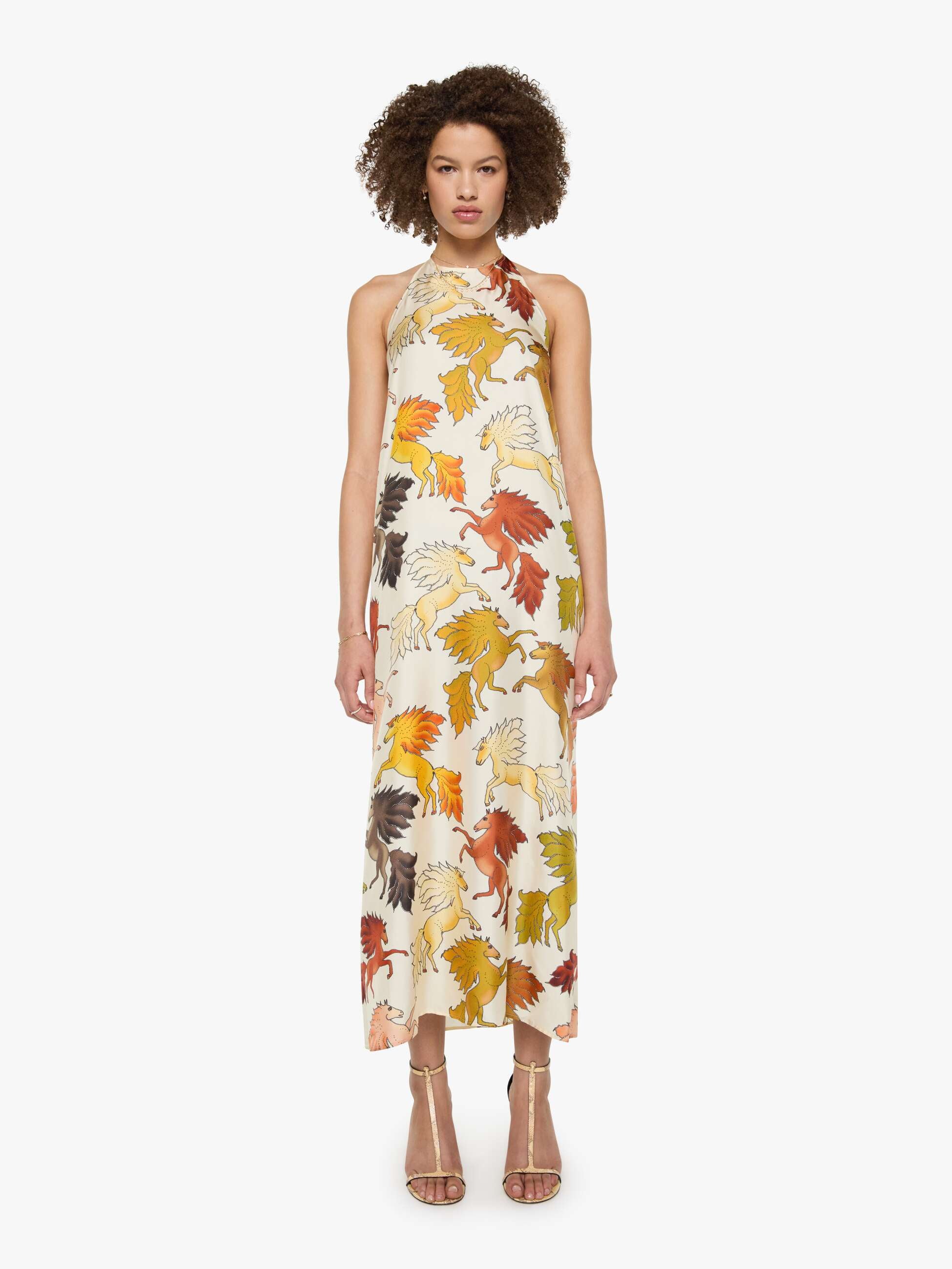 La Prestic Ouiston Marbella Dress - Chevaux De Feu Ecru