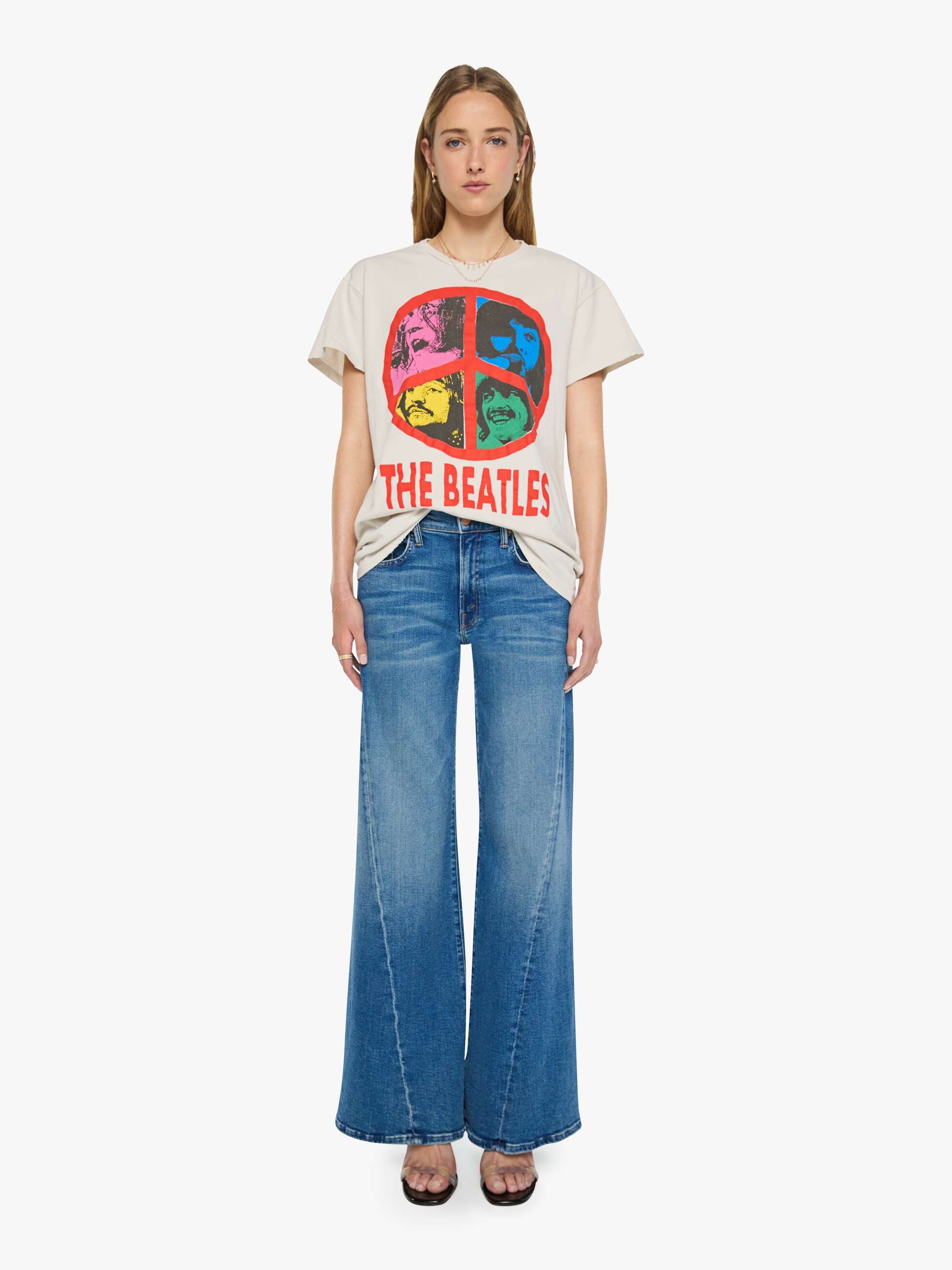MadeWorn The Beatles Tee - Vintage White | MOTHER DENIM