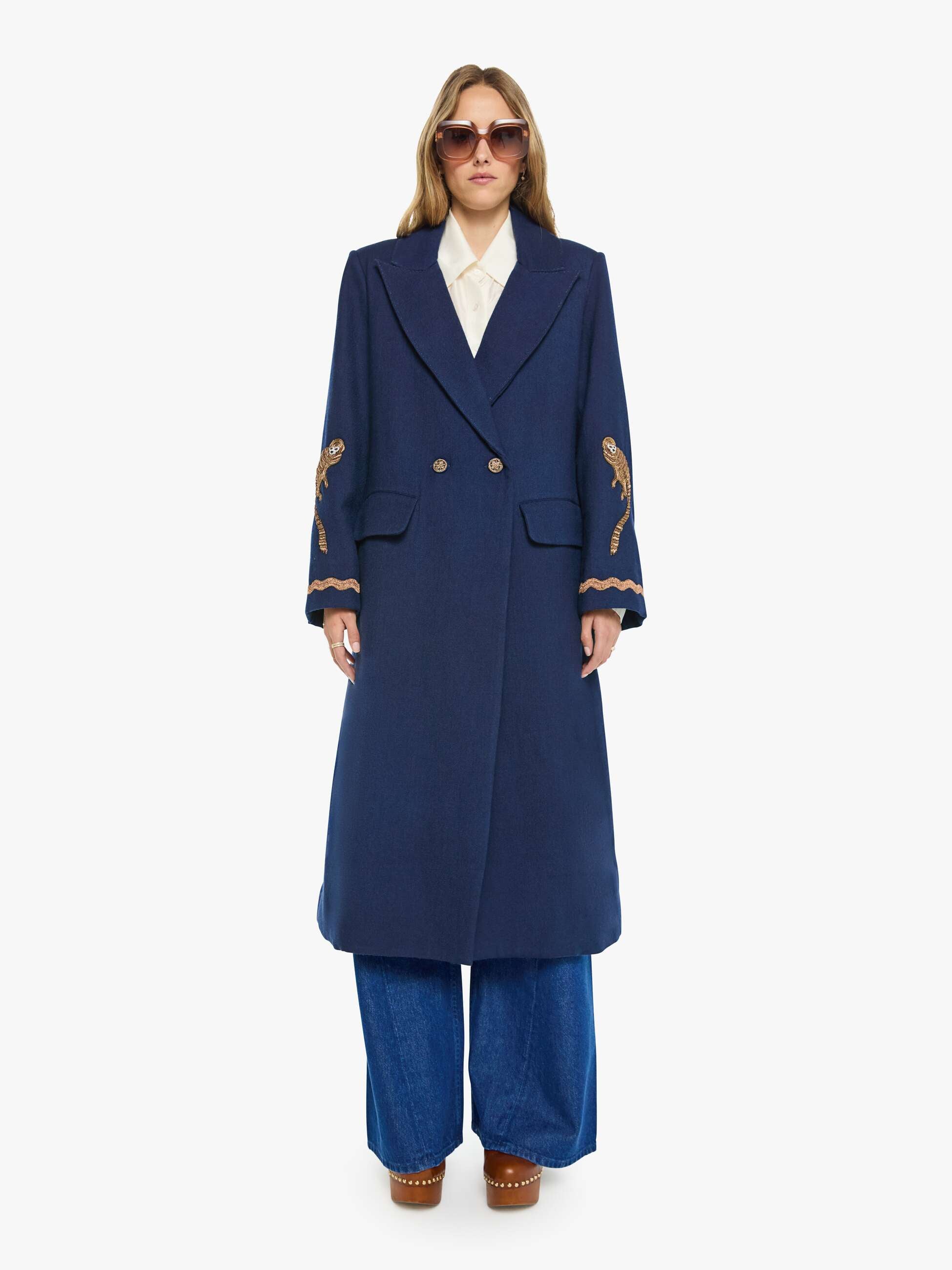 Alix Of Bohemia Duke Coat - Midnight Mischief