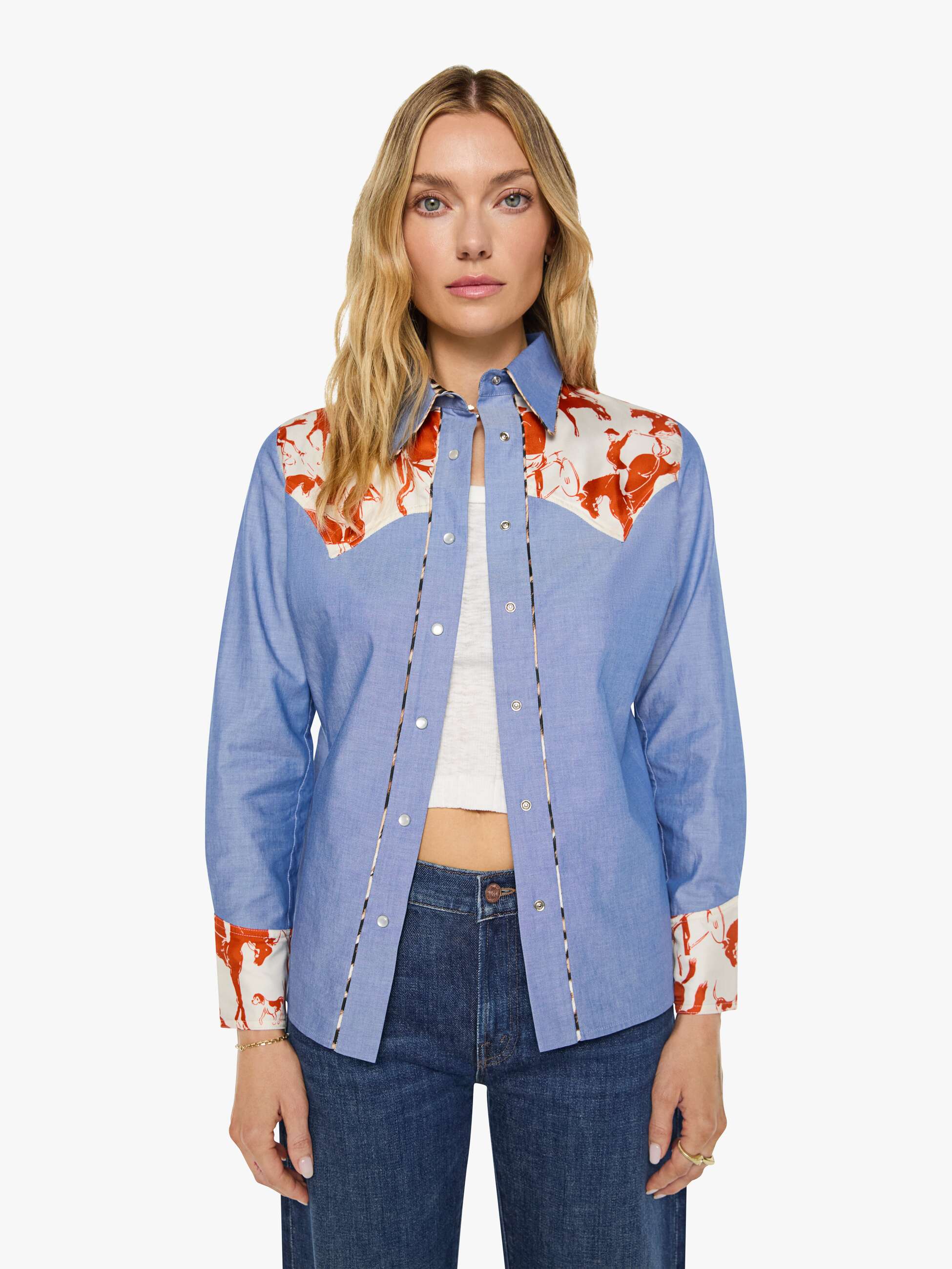 La Prestic Ouiston Western Shirt - Chambrary
