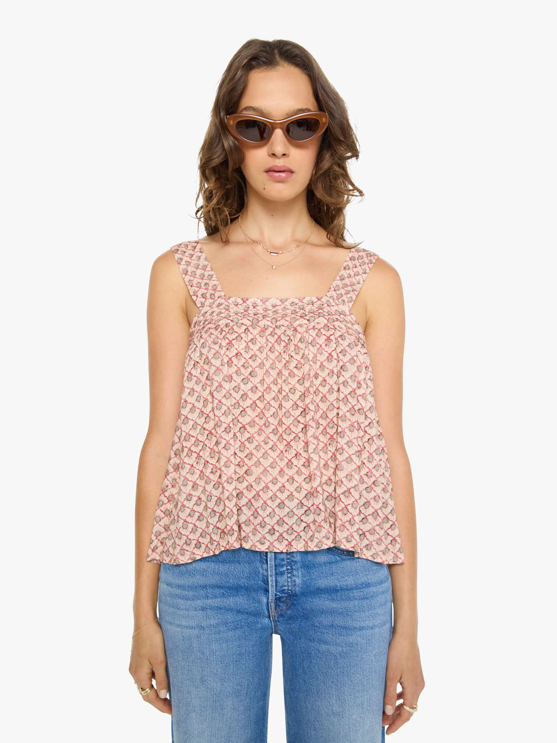 Natalie Martin Jasmine Top - Scallop Blush