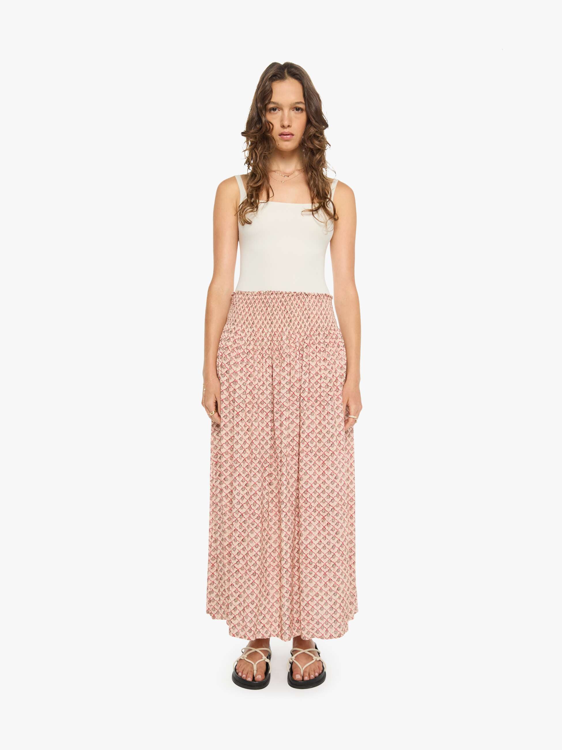 Natalie Martin Bella Skirt - Scallop Blush
