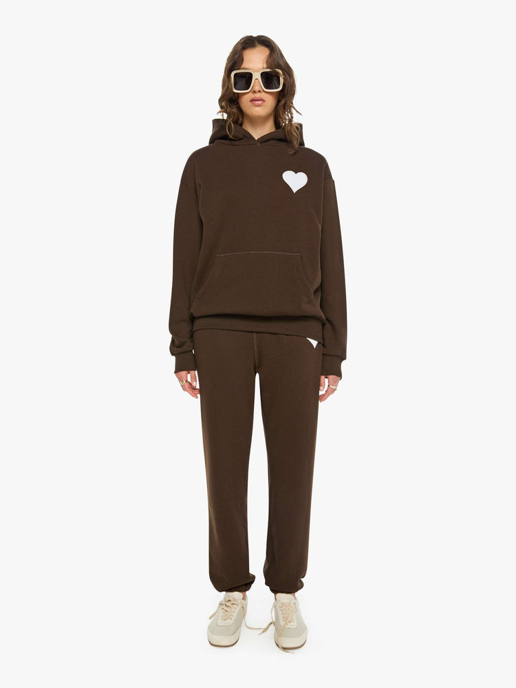 SPRWMN Heart Hoodie - Americano